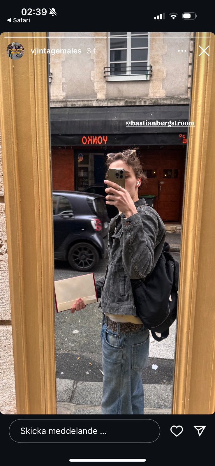 JEANERICA JOE DENIM JACKET IN GREY CORDUROY Size US S / EU 44-46 / 1 - 1 Thumbnail