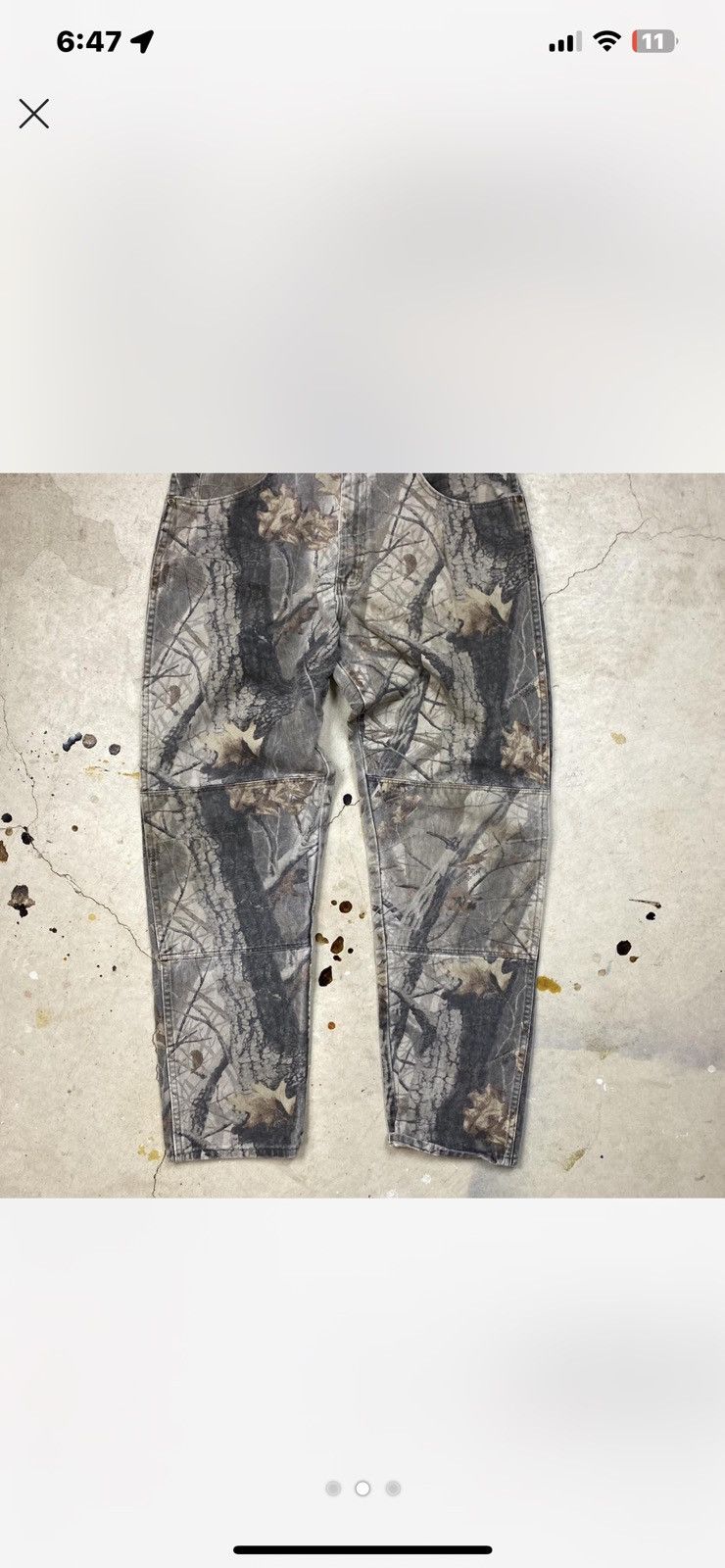 Wrangler Realtree doubleknees Size US 36 / EU 52 - 2 Thumbnail
