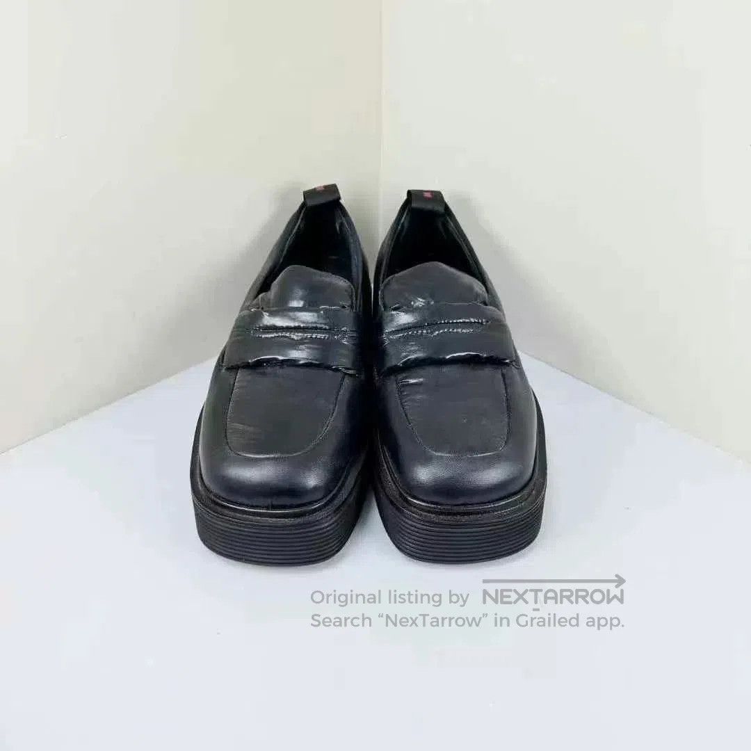 Marni Marni Black Nylon Square Toe Loafers. Size US 6 / EU 39 - 1 Thumbnail