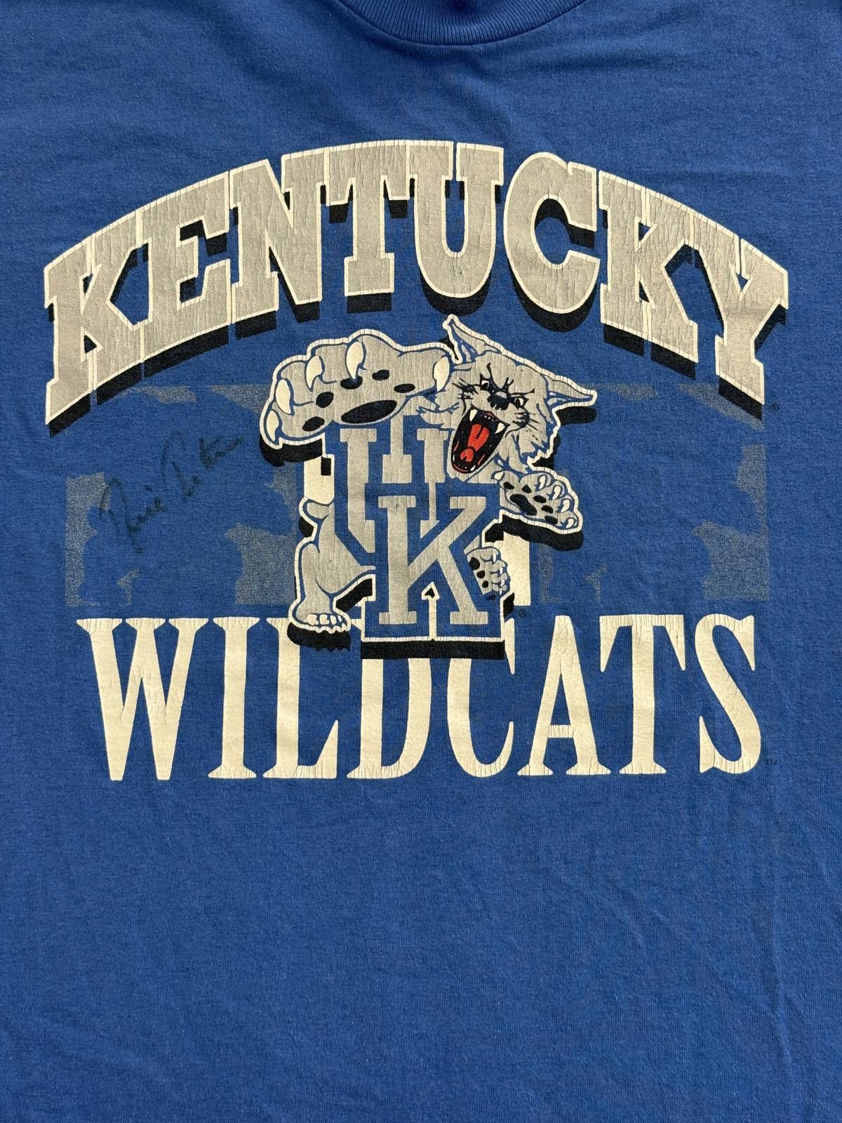 Hanes Vintage Kentucky Wildcats Basketball Tee Rick Pitino T-shirt Size US S / EU 44-46 / 1 - 3 Thumbnail