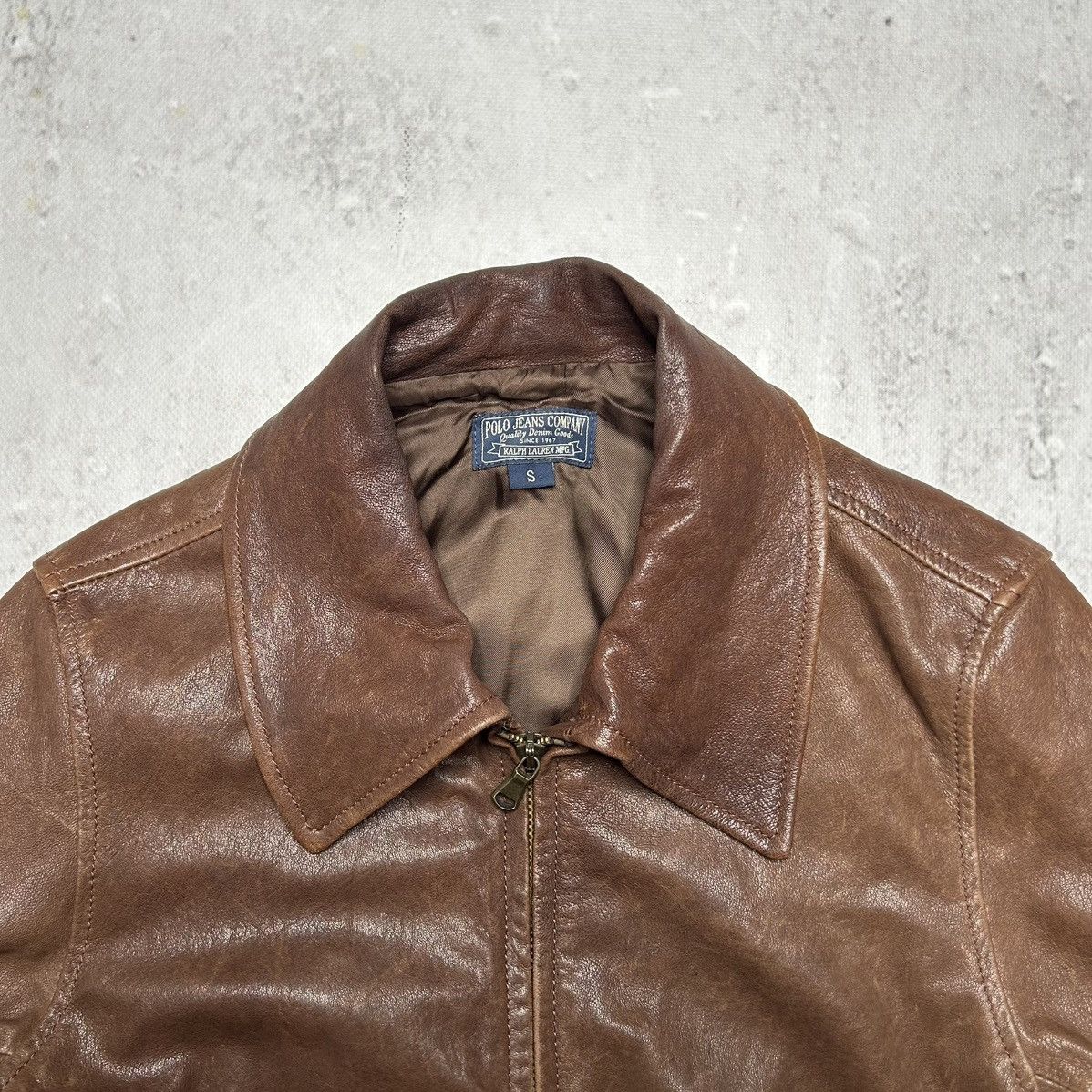 Ralph Lauren Vintage ralph lauren leather jacket Size US S / EU 44-46 / 1 - 2 Thumbnail