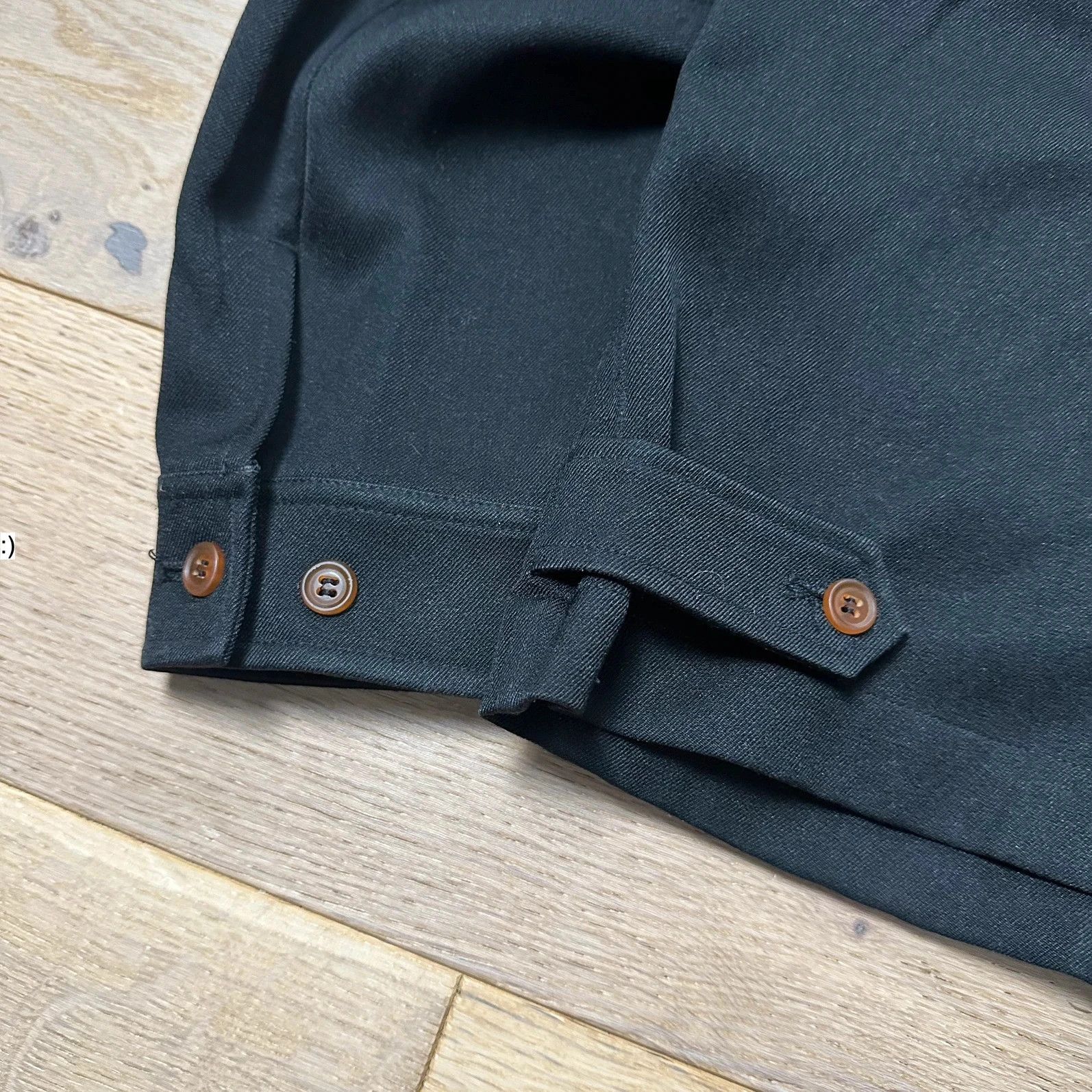 Comme des Garcons Homme Plus Jacket CDG Homme Plus Garment Treated Layered Zip Black SS19 Size US L / EU 52-54 / 3 - 6 Thumbnail