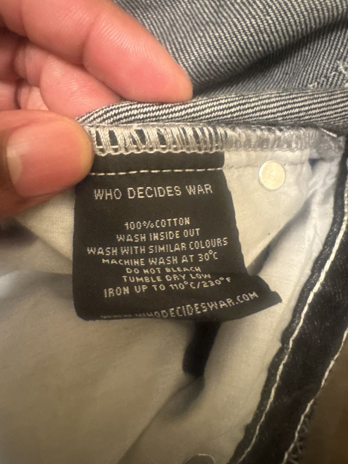 Who Decides War Who Decides War Jeans Size US 38 / EU 54 - 4 Thumbnail