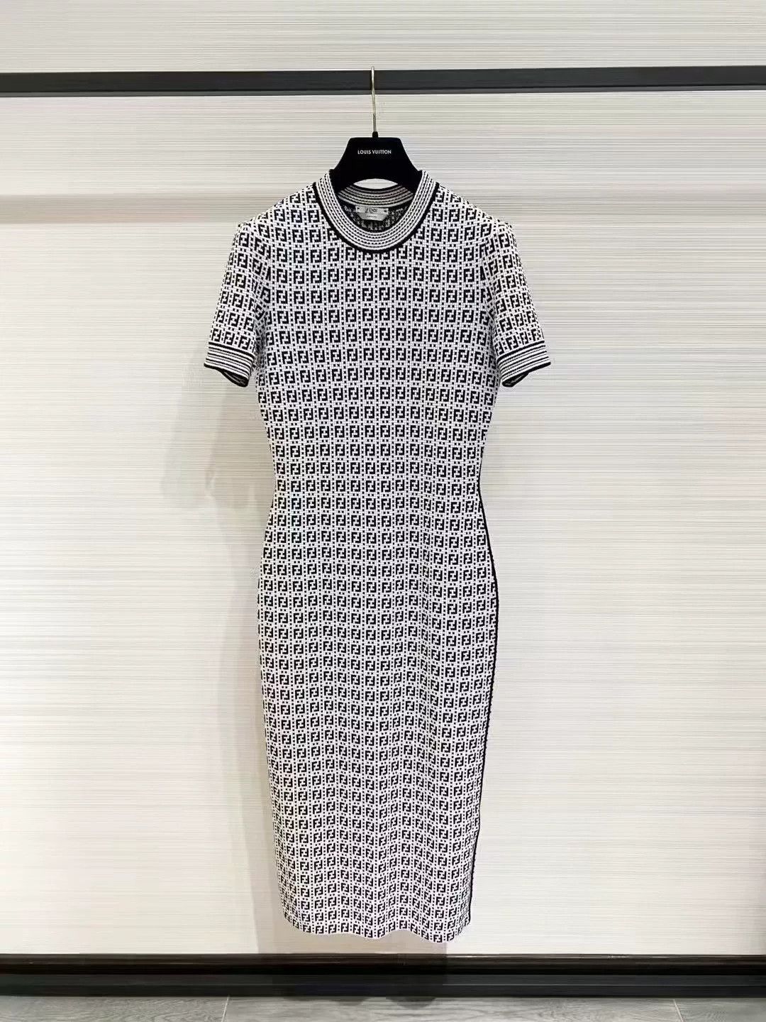 Fendi Fendi Long Knit Dress Size 38 Size US 38 / EU 54 - 1 Thumbnail
