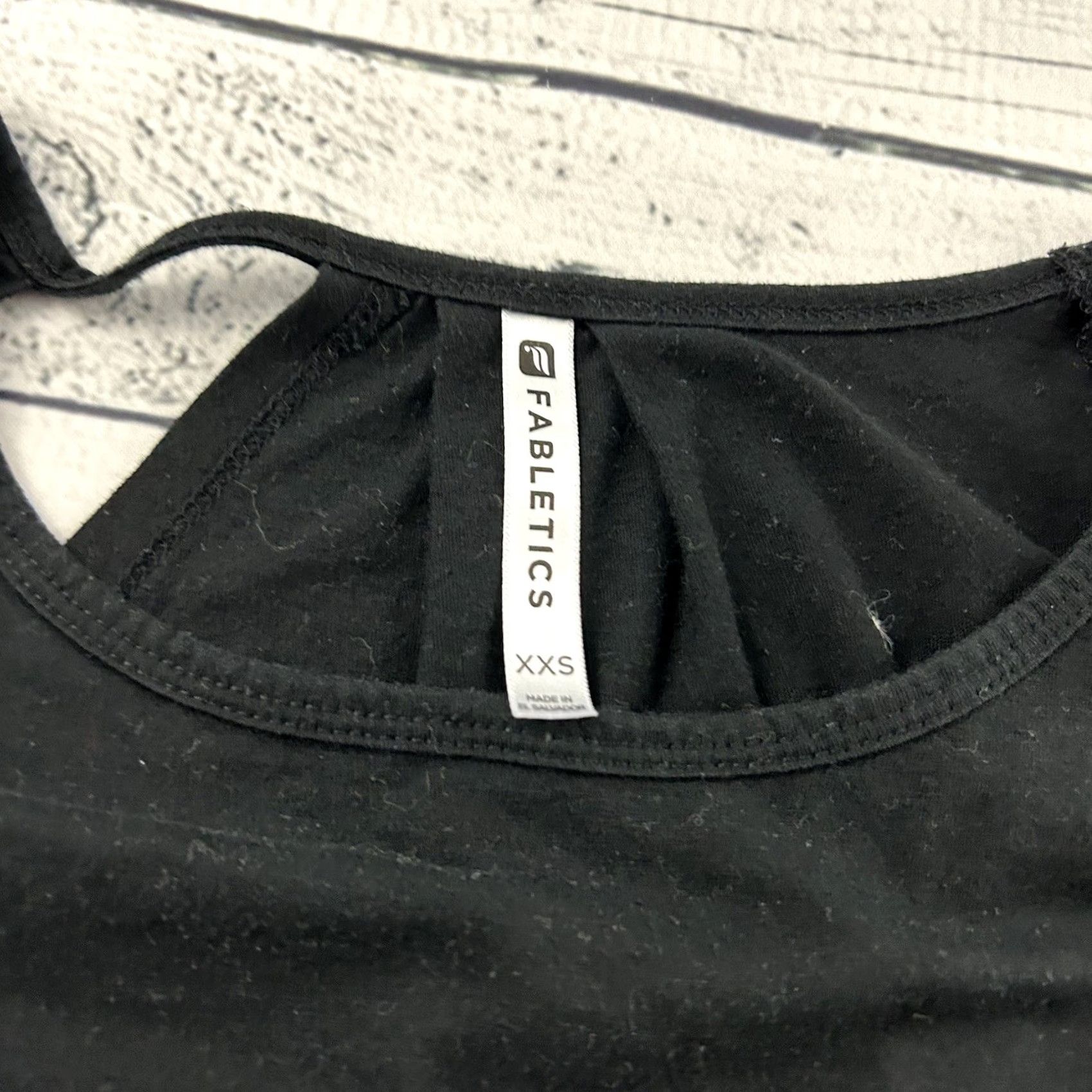 Fabletics Fabletics Short Sleeve Open Shoulder Top Women's XXS Black Shirt Womens XXS Black Open Shoulder Fabletics Short Sleeve Top Size XXS / US 00 / IT 34 - 2 Thumbnail