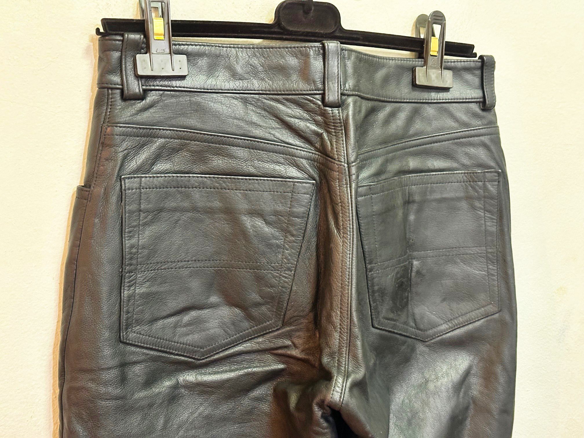 Paul Smith [FINAL PRICE] Paul Smith Black Leather Pants Size US 30 / EU 46 - 5 Thumbnail