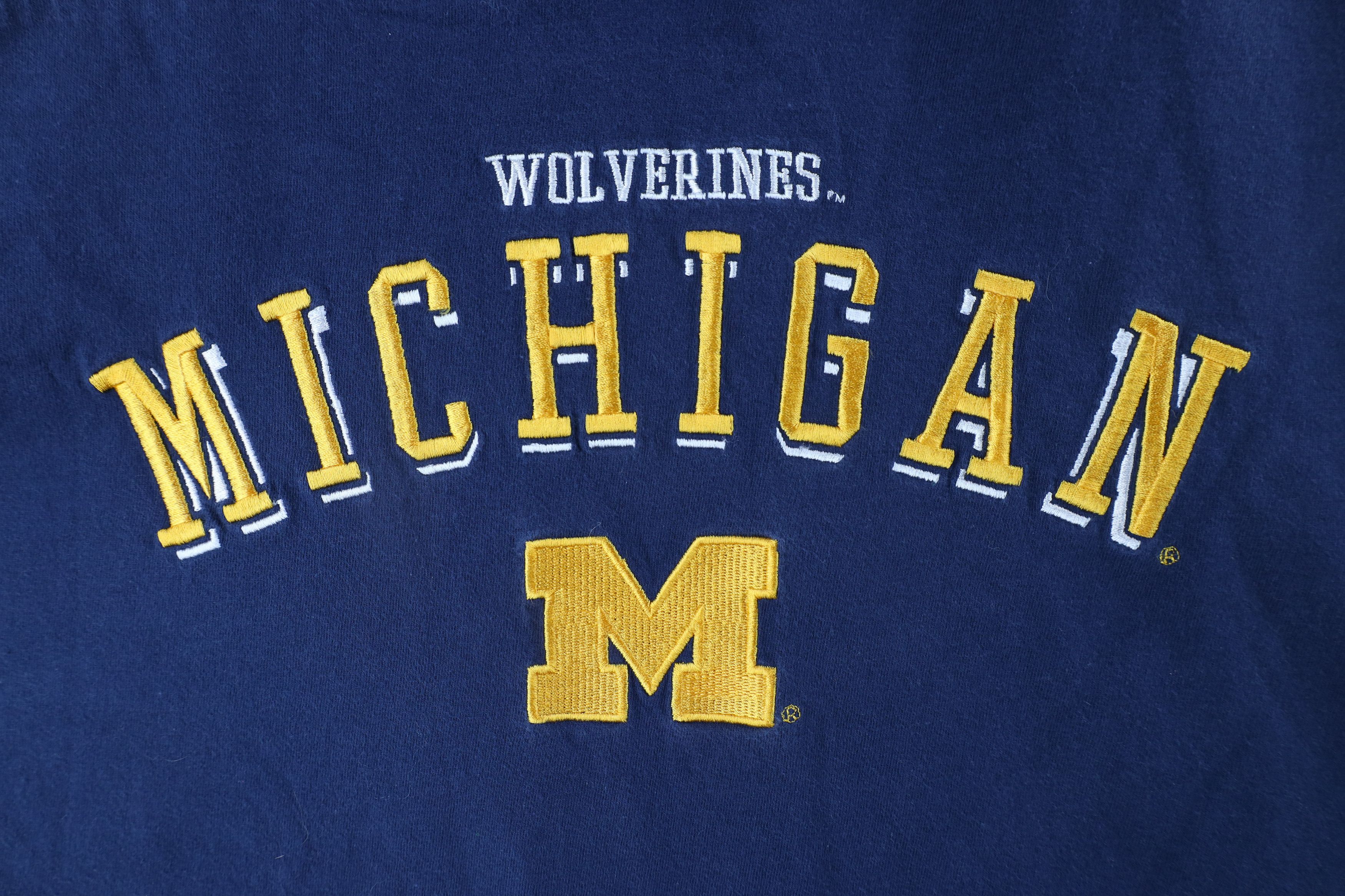 Vintage Vintage 90s Out University of Michigan Heavyweight T-Shirt Size US XL / EU 56 / 4 - 4 Thumbnail
