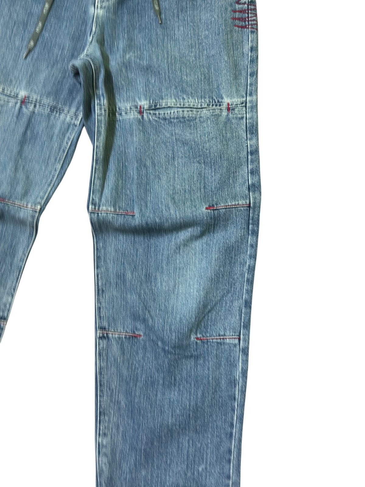 Japanese Brand VINTAGE PJ'S SURF DRAWSTRING JEANS Size US 28 / EU 44 - 8 Thumbnail