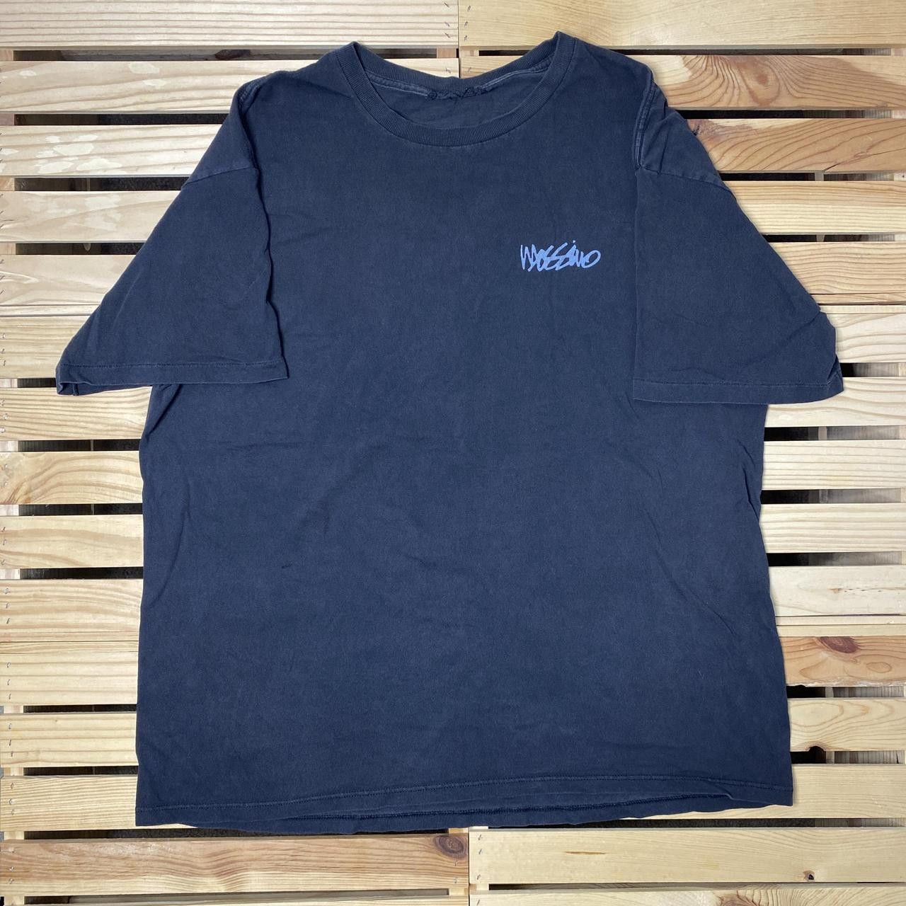 Mossimo Vintage Mossimo Faded Black Skate Tee Size 2XL Size US XXL / EU 58 / 5 - 2 Thumbnail