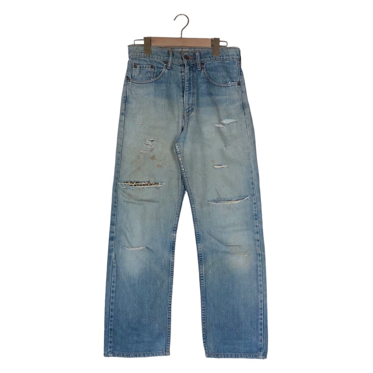 Levi's Vintage Levi’s Distressed Denim Jeans Size US 29 - 1 Thumbnail