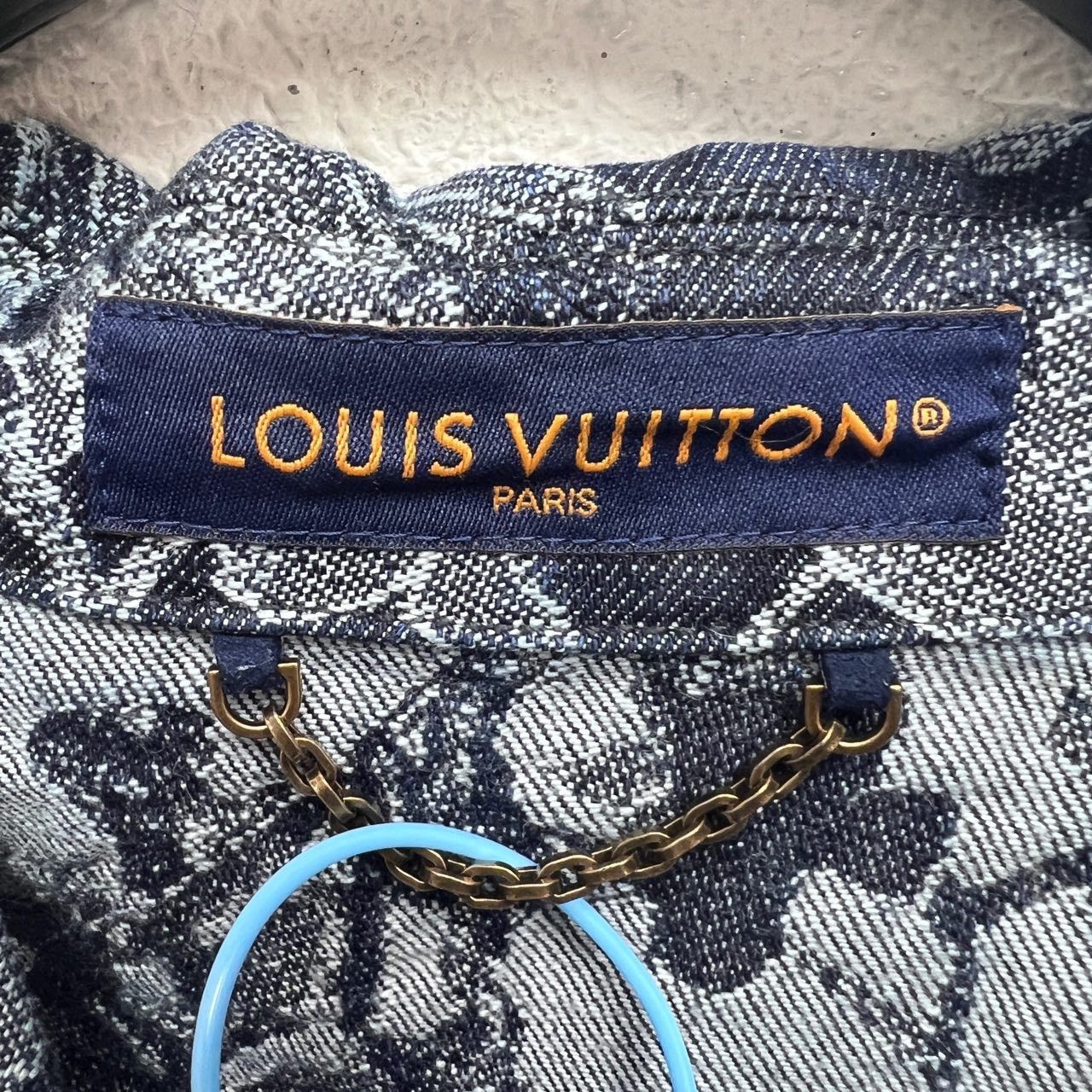Louis Vuitton LOUIS VUITTON LV 24FW New Plant Floral Denim Short Sleeve S Size US XL / EU 56 / 4 - 4 Thumbnail