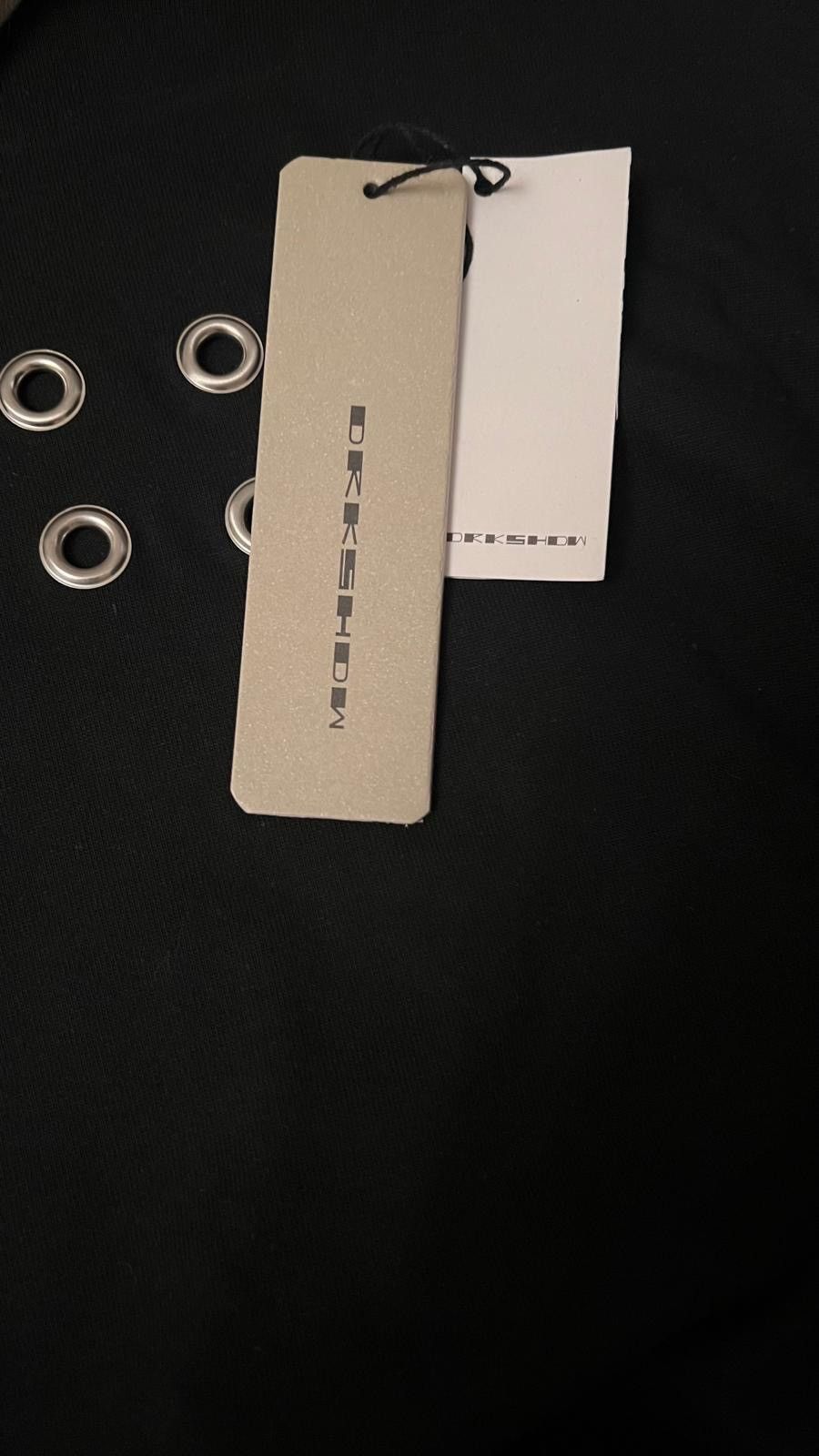 Rick Owens Drkshdw Rick Owens Eyelet hoodie Drkshdw Size US L / EU 52-54 / 3 - 2 Thumbnail