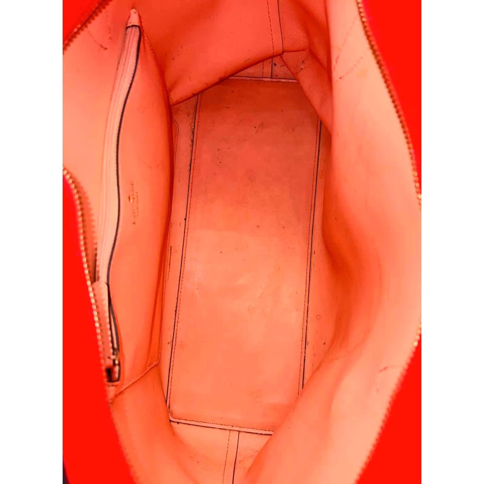 Vintage VINTAGE Pre-Owned Kate Spade Red Tote Bag Size ONE SIZE - 6 Thumbnail