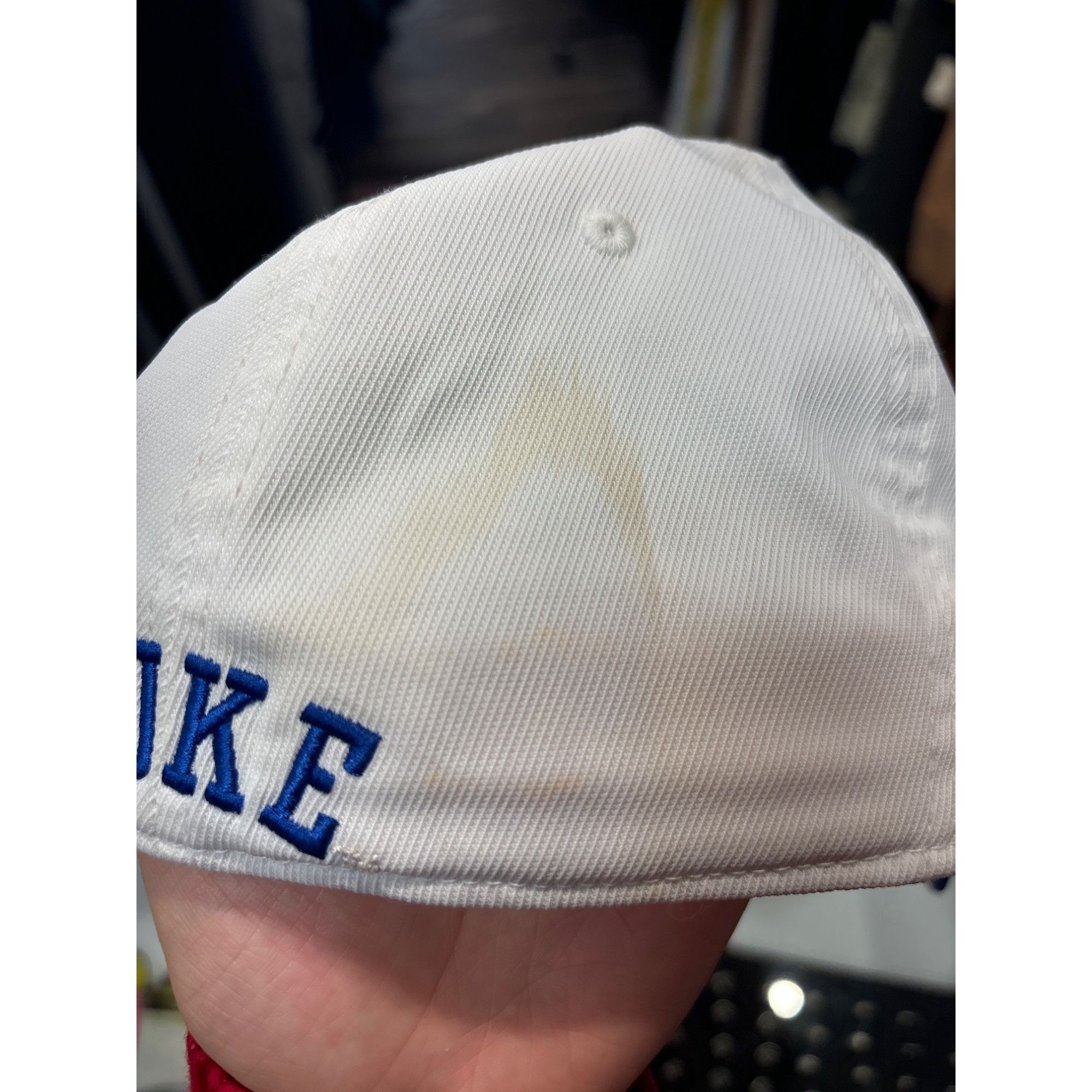 Nike Nike X NFL Duke Blue Devils White Hat Size ONE SIZE - 8 Thumbnail