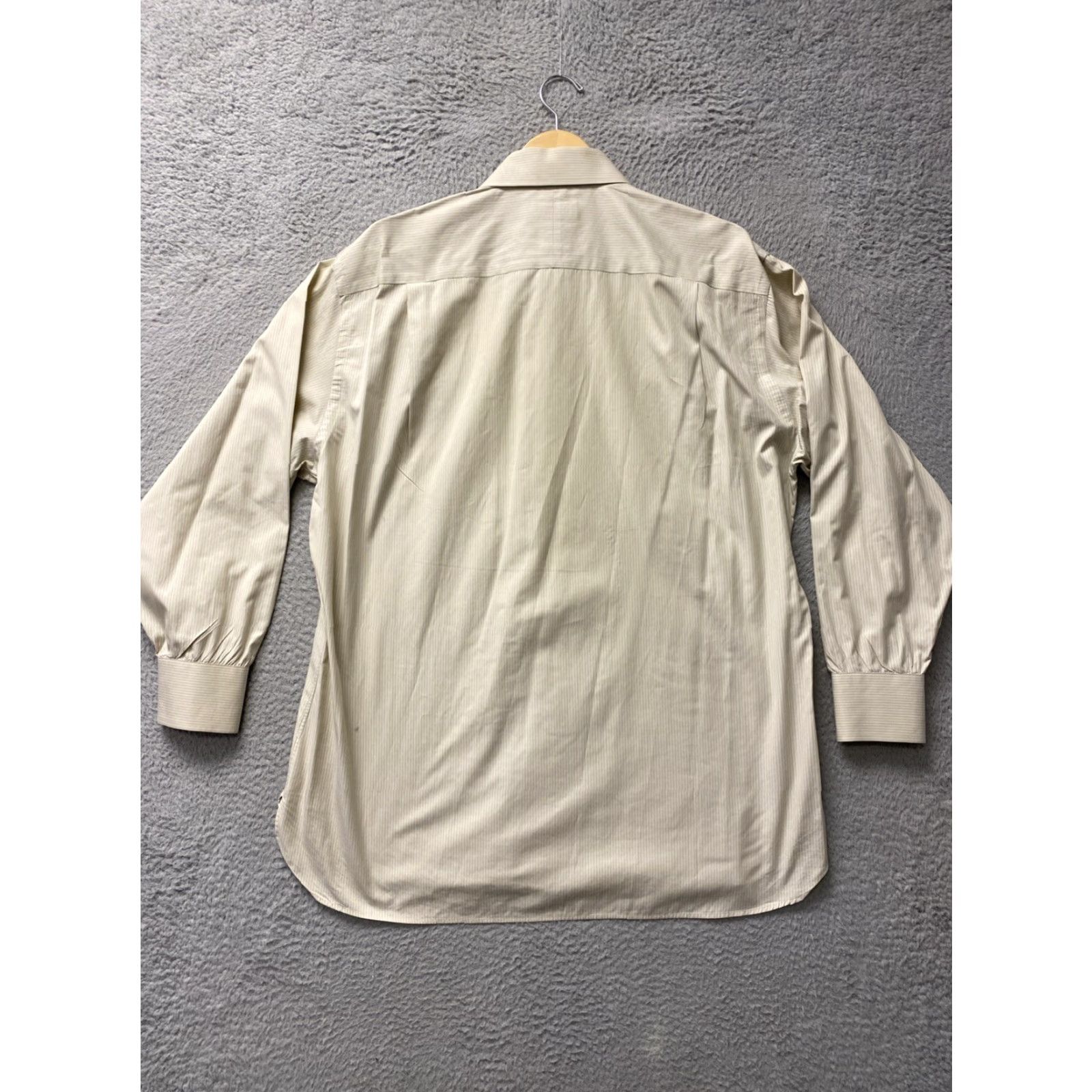 Nordstrom VINTAGE John W. Nordstrom Tan Stripes Button Shirt Mens Large /160-39 Size US L / EU 52-54 / 3 - 8 Thumbnail