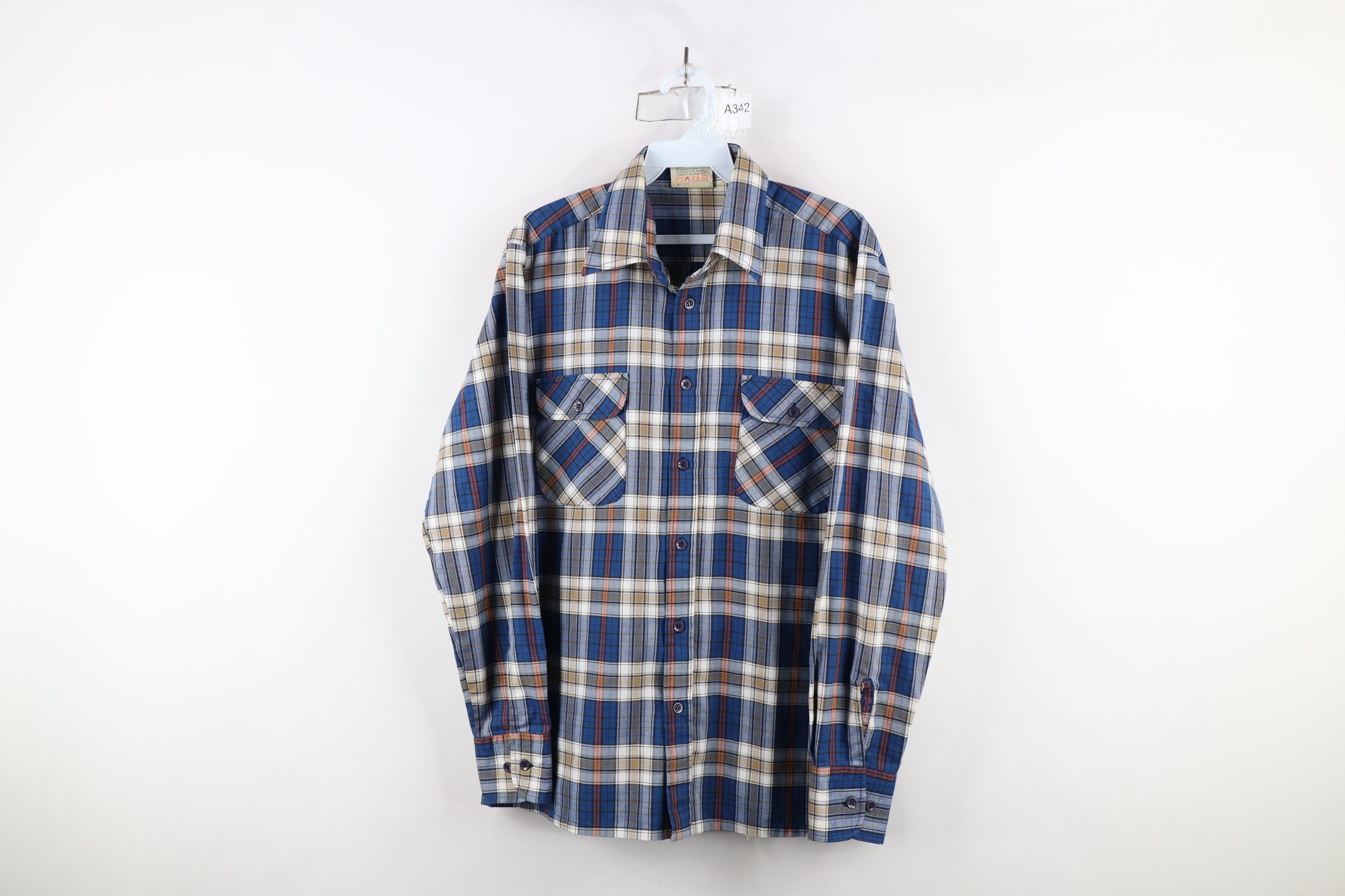 Vintage Vintage 70s Streetwear Western Cowboy Collared Button Shirt Size US M / EU 48-50 / 2 - 1 Thumbnail