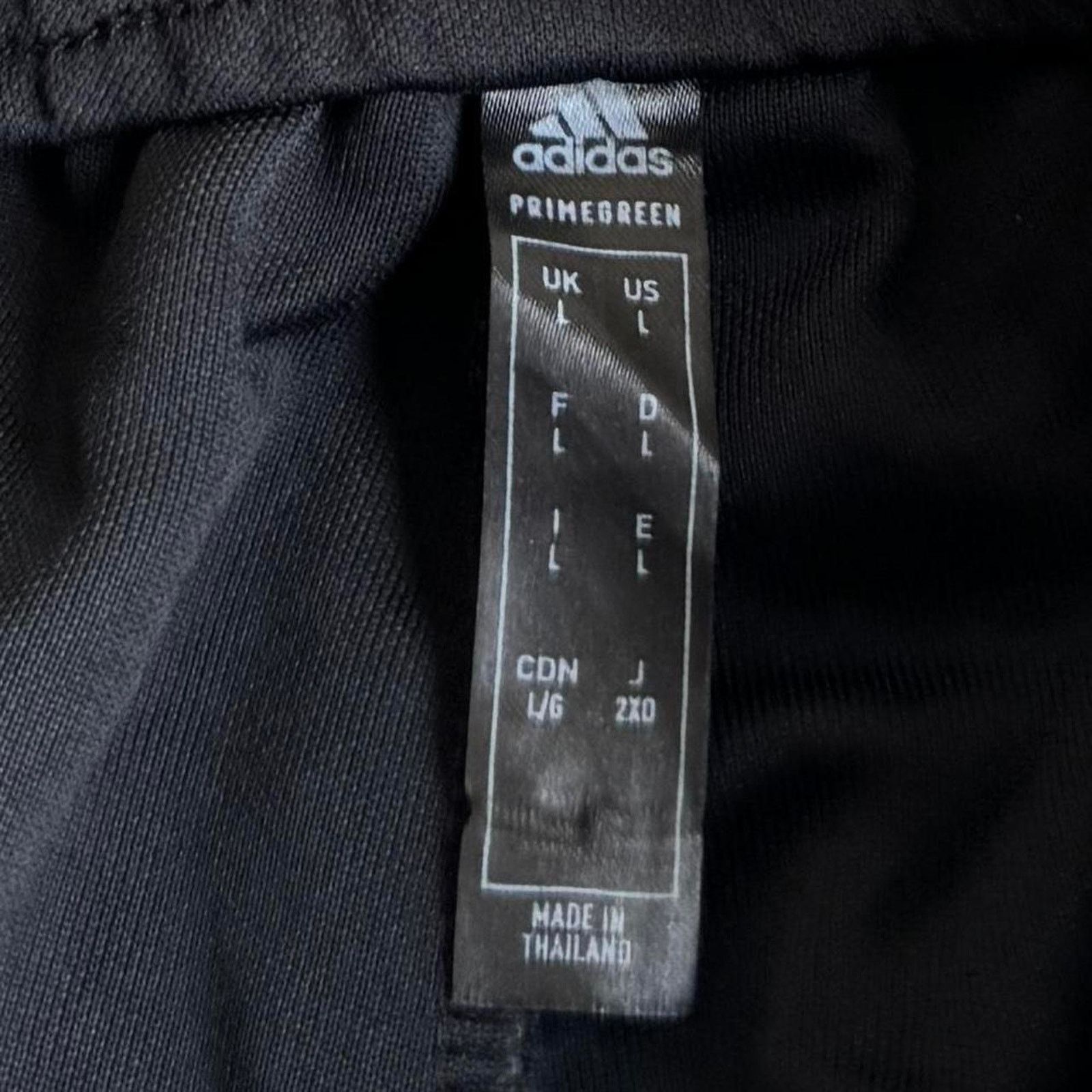 Adidas × Vintage Vintage Y2K Adidas Black Embroidered Grunge Opium Sweatpants Size US 32 / EU 48 - 4 Thumbnail
