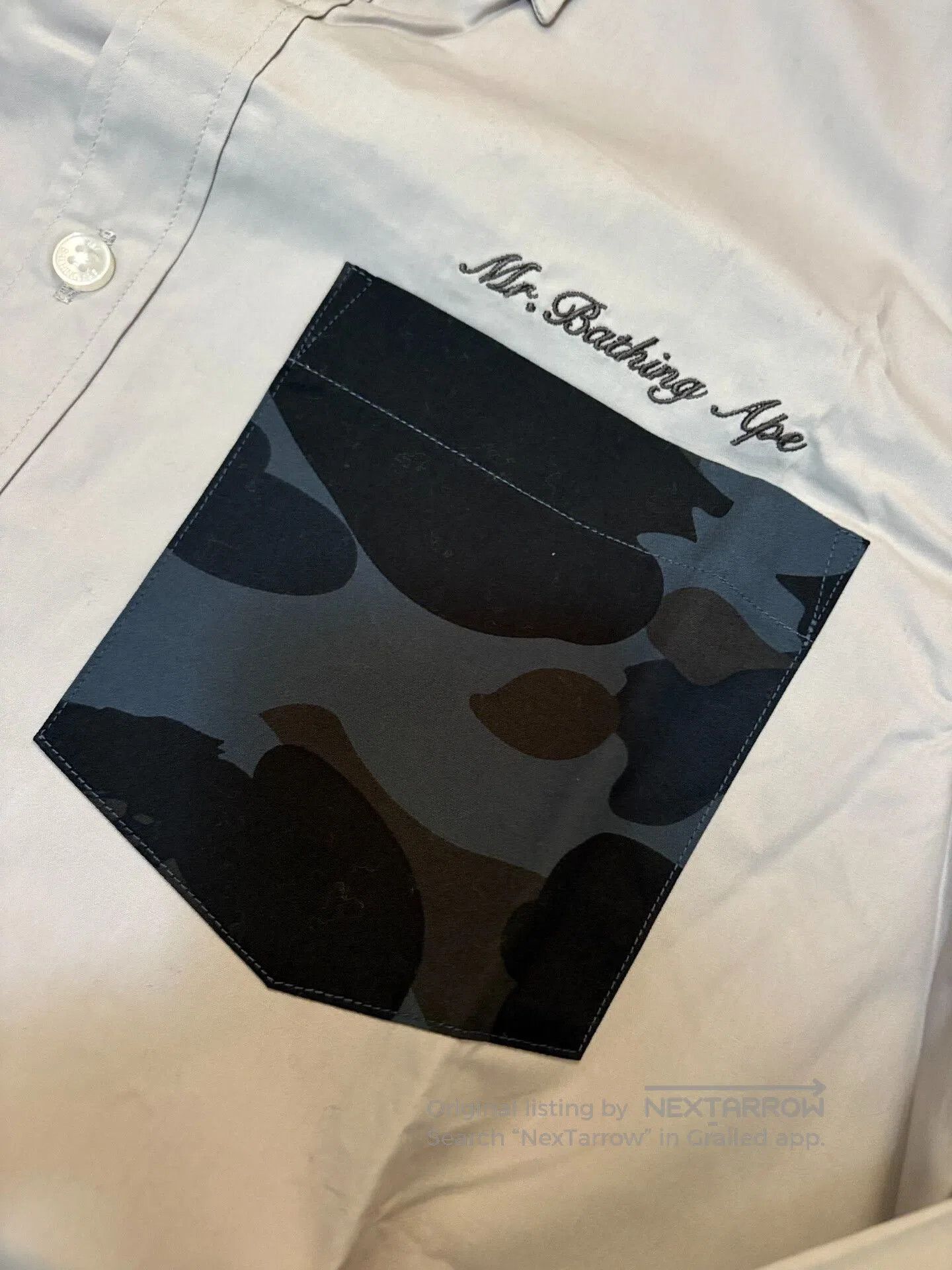 Bape BAPE Camouflage Pocket Long Sleeve Shirt. Size US M / EU 48-50 / 2 - 3 Thumbnail