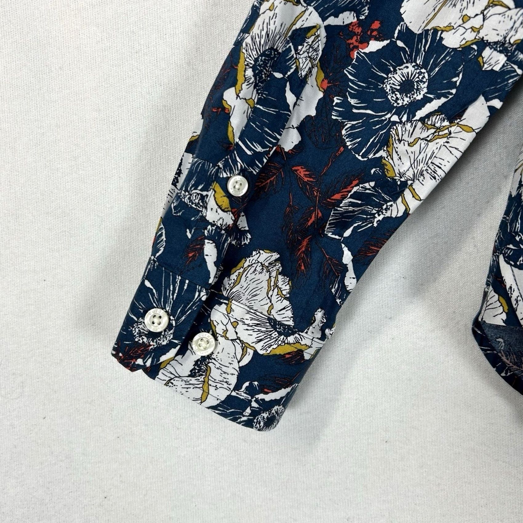 Vintage Duluth Button-Up Shirt Mens XL Blue Floral Long Sleeve Casual Top Summer Size US XL / EU 56 / 4 - 7 Thumbnail