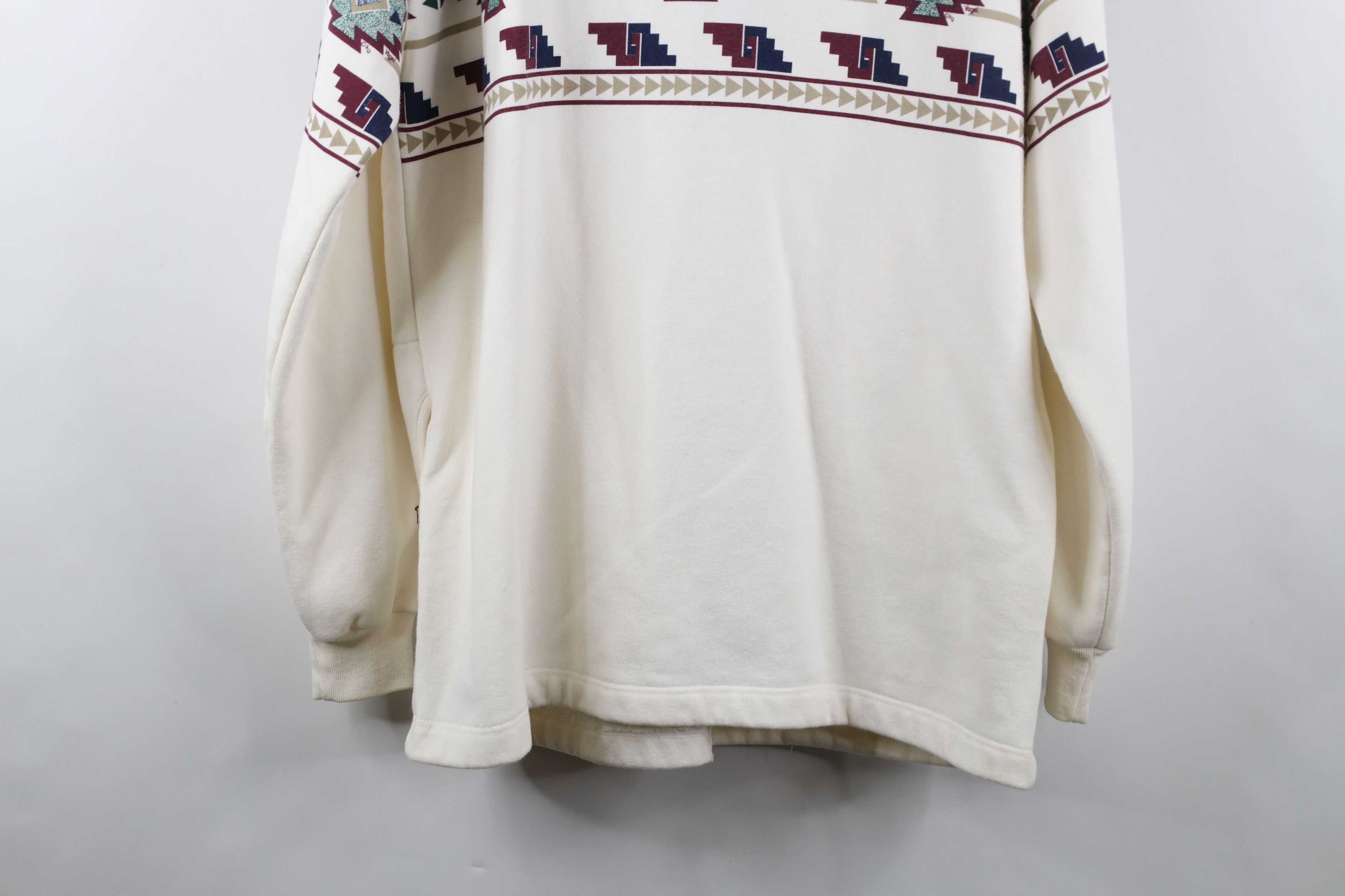 Vintage Vintage 90s Art Unlimited Over Print Cardigan Sweatshirt USA Size US L / EU 52-54 / 3 - 15 Thumbnail
