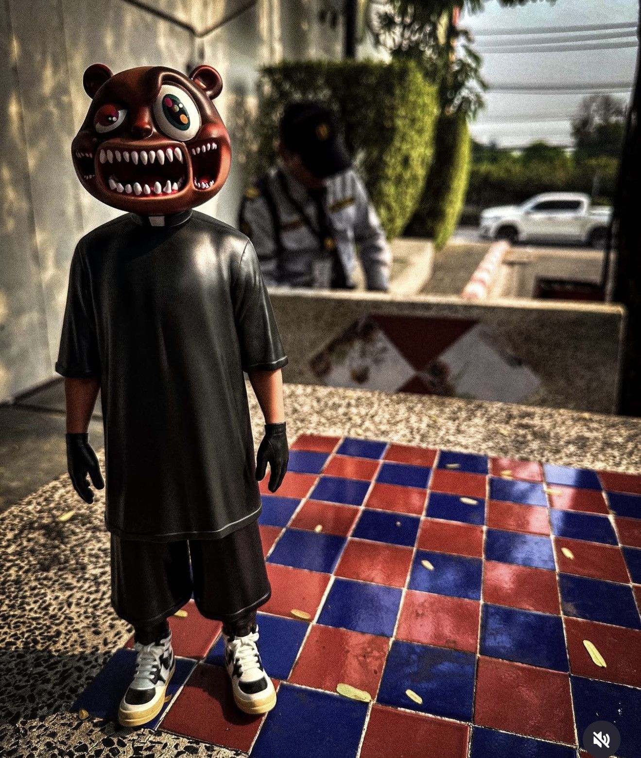 Designer × Other ⚡️ GLVSSIC Bear Rick Owens Vinyl Figure 12” Tall RARE! ⚡️ Size ONE SIZE - 7 Thumbnail