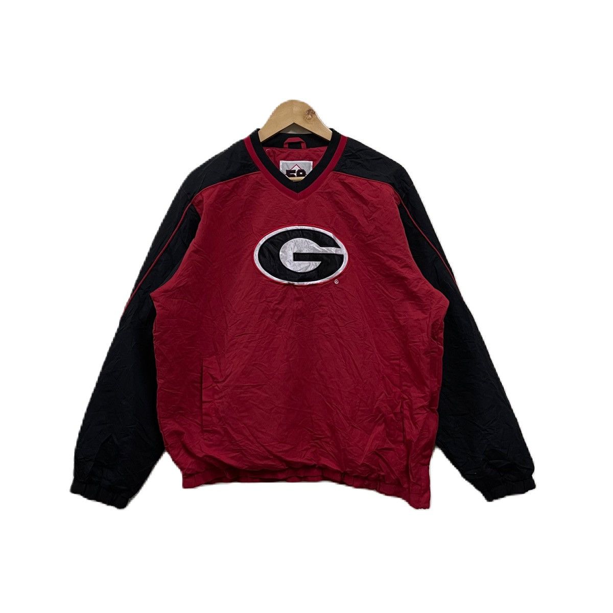 MLB Vintage Georgia Bulldogs jacket windbreaker Size US XL / EU 56 / 4 - 1 Thumbnail