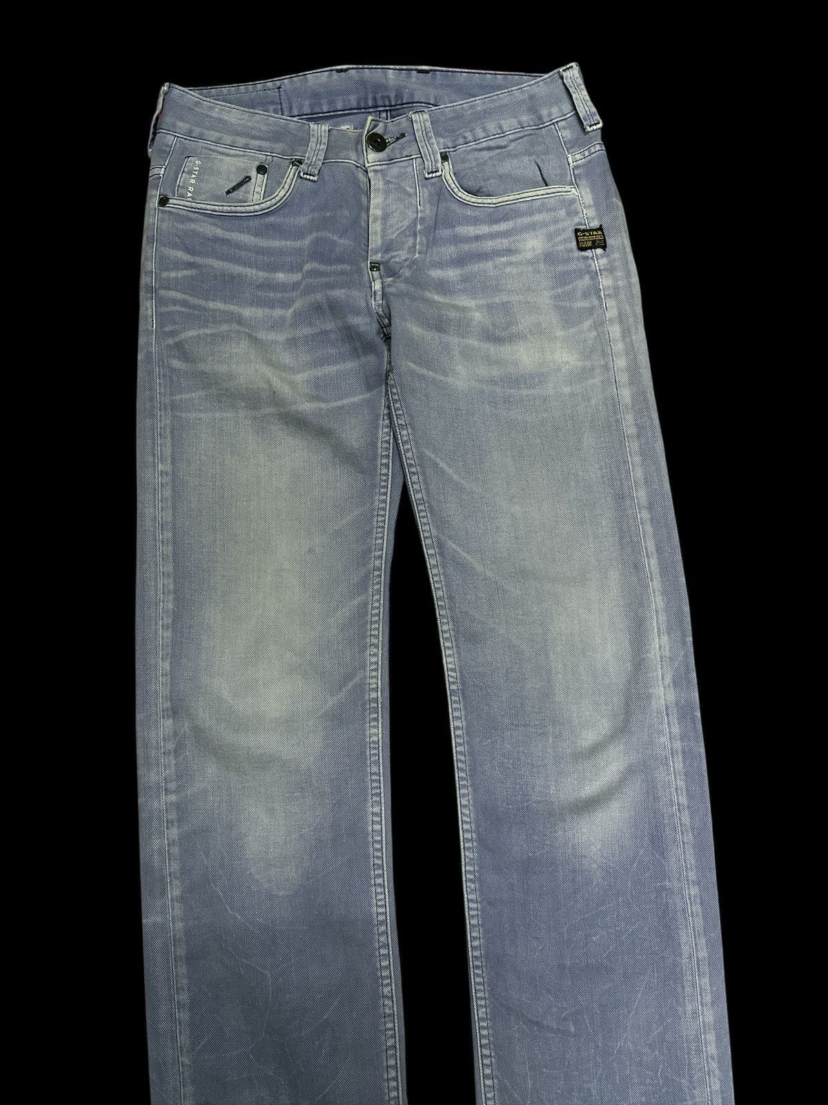 G-Star Vtg G Star Raw Blue Wash Faded 💥 Size US 32 / EU 48 - 4 Thumbnail