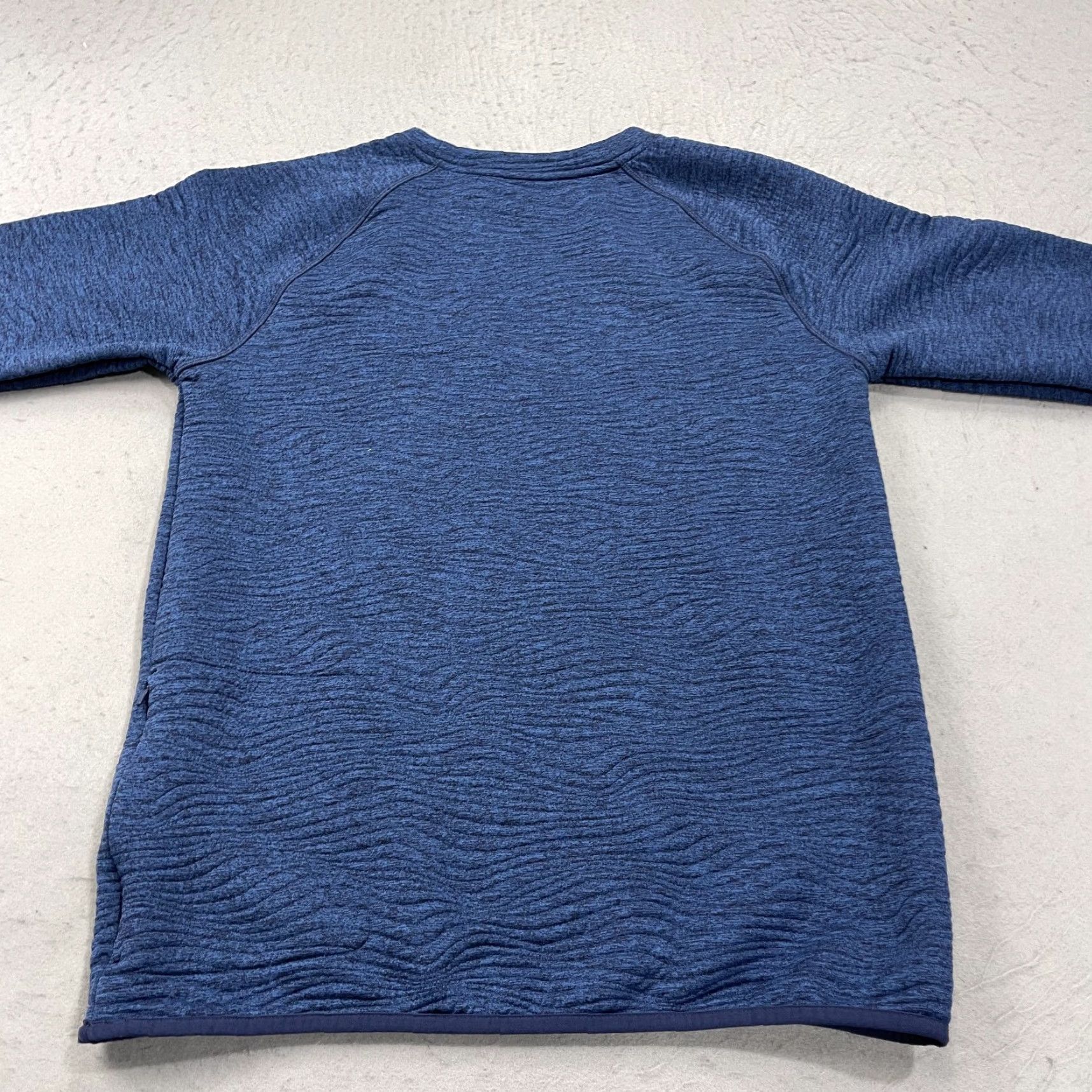 Nike Nike Golf Sweatshirt Mens Small Blue Textured Tour Knit Mickey Logo Size US S / EU 44-46 / 1 - 7 Thumbnail
