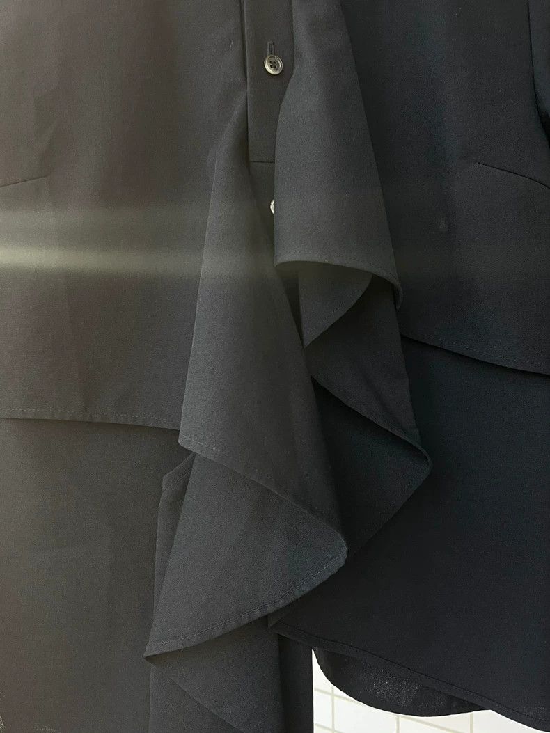 Comme des Garcons Comme Des Garcons Irregular drape shirt 2503-Nextarrow Size S / US 4 / IT 40 - 3 Thumbnail