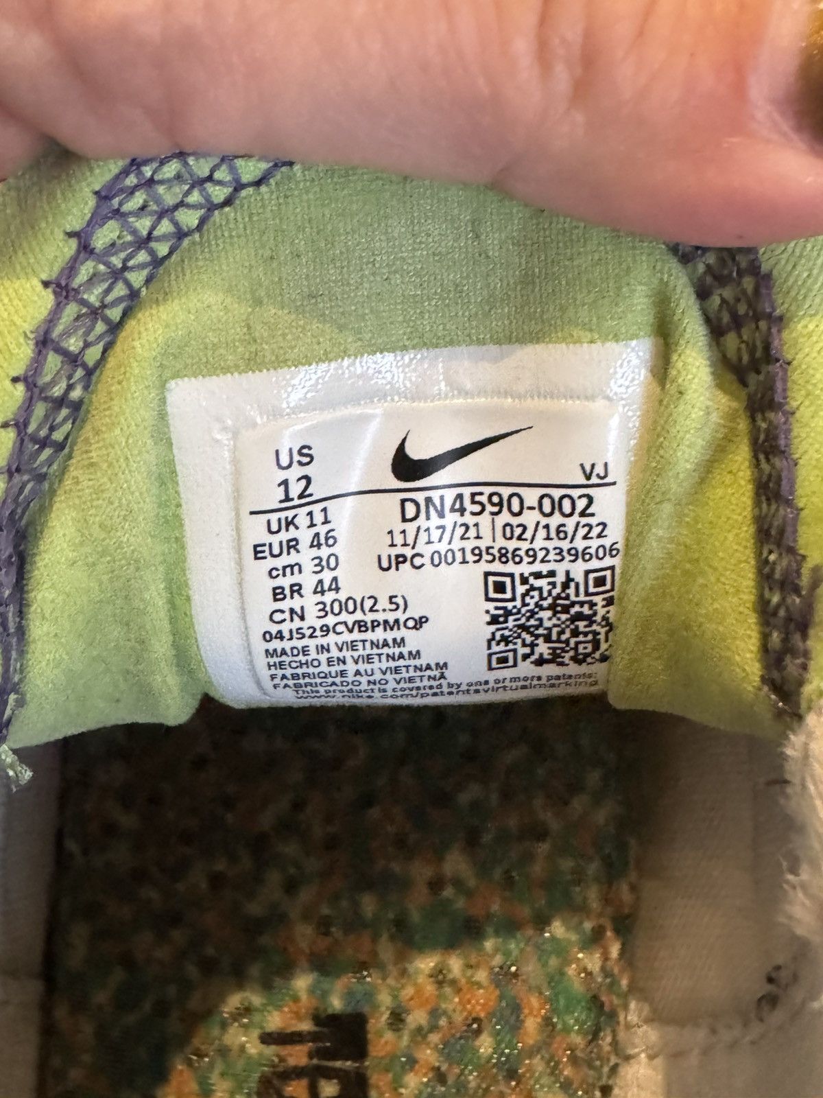 Nike Nike Air Max Terrascape Plus “Crater Foam” – Size 12 Size US 12 / EU 45 - 8 Thumbnail