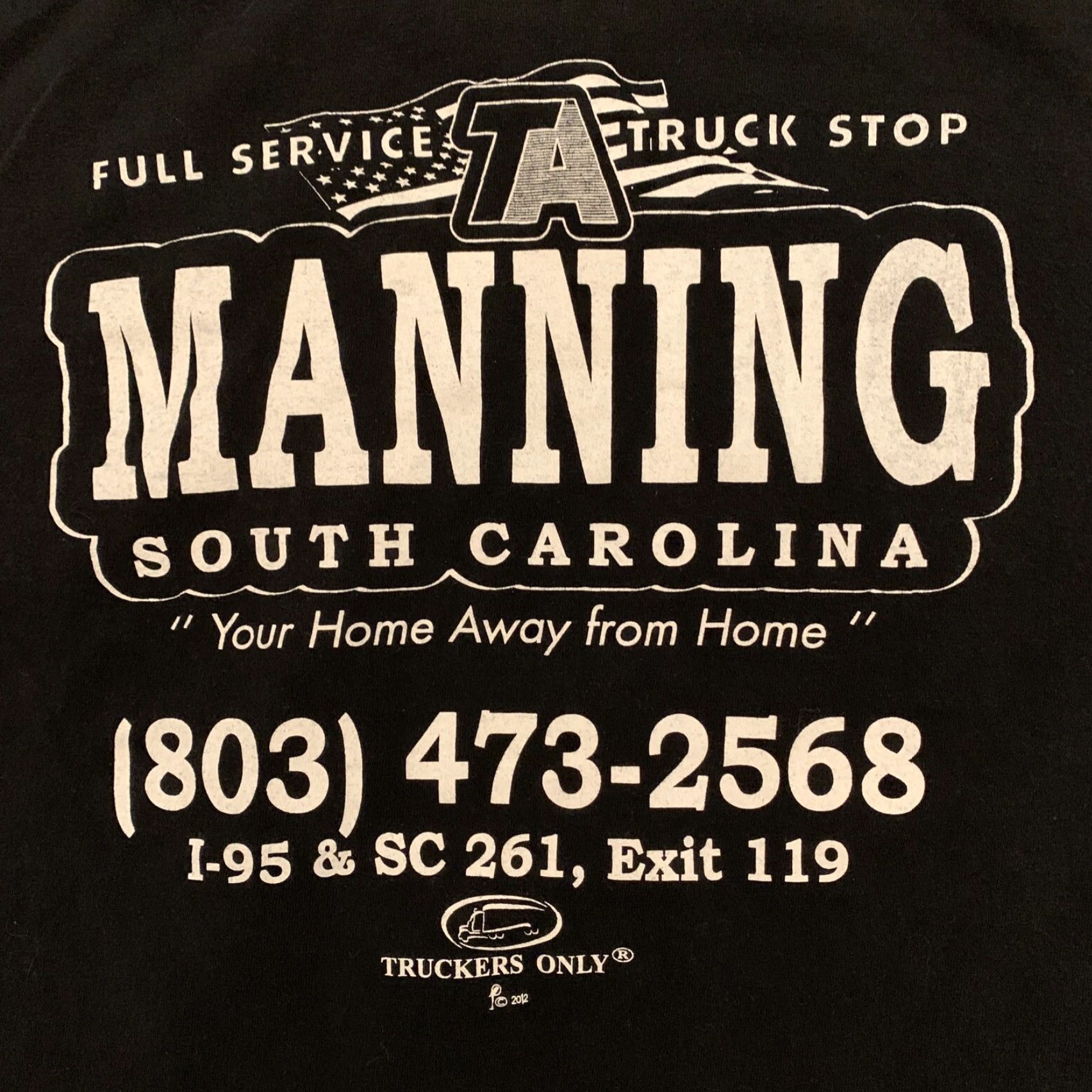 Vintage VINTAGE Only Truckers T-Shirt Size L Black Truck Stop Mens Size US L / EU 52-54 / 3 - 4 Thumbnail