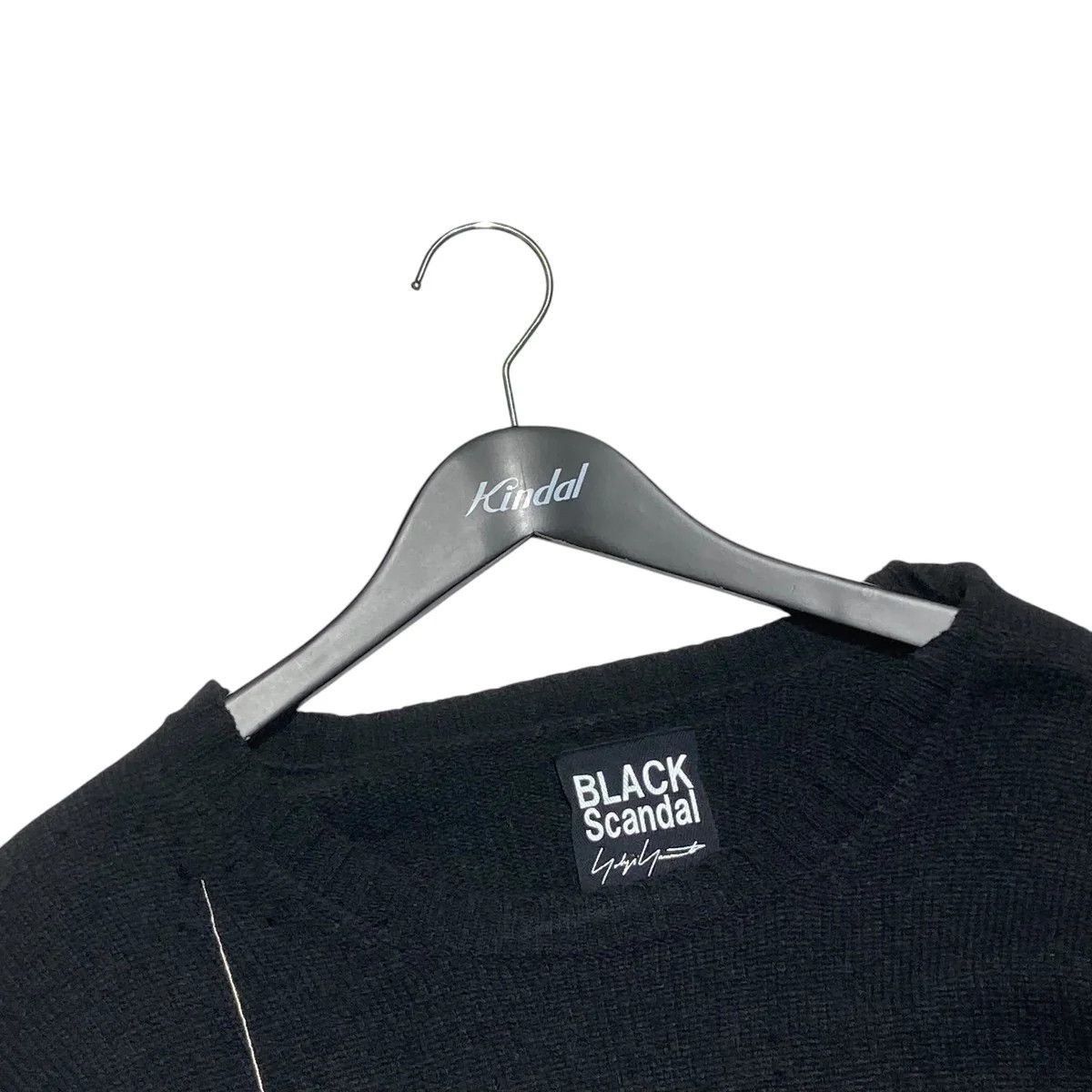 Yohji Yamamoto BLACK Scandal Yohji Yamamoto 18AW Spider Web Crew Neck Knit Size US L / EU 52-54 / 3 - 3 Thumbnail