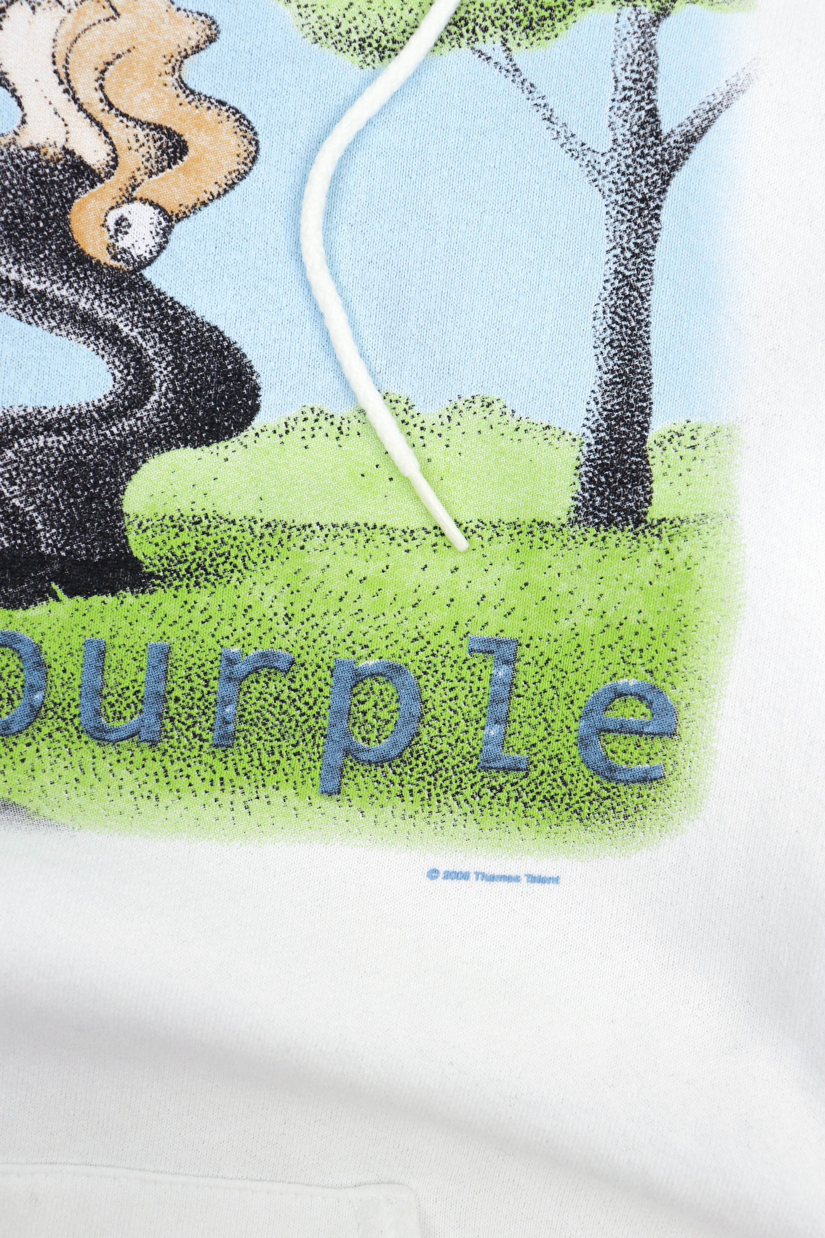Band Tees Deep Purple ©2006 Vintage Y2K Graphic Rock Tour White Hoodie Size US L / EU 52-54 / 3 - 6 Thumbnail