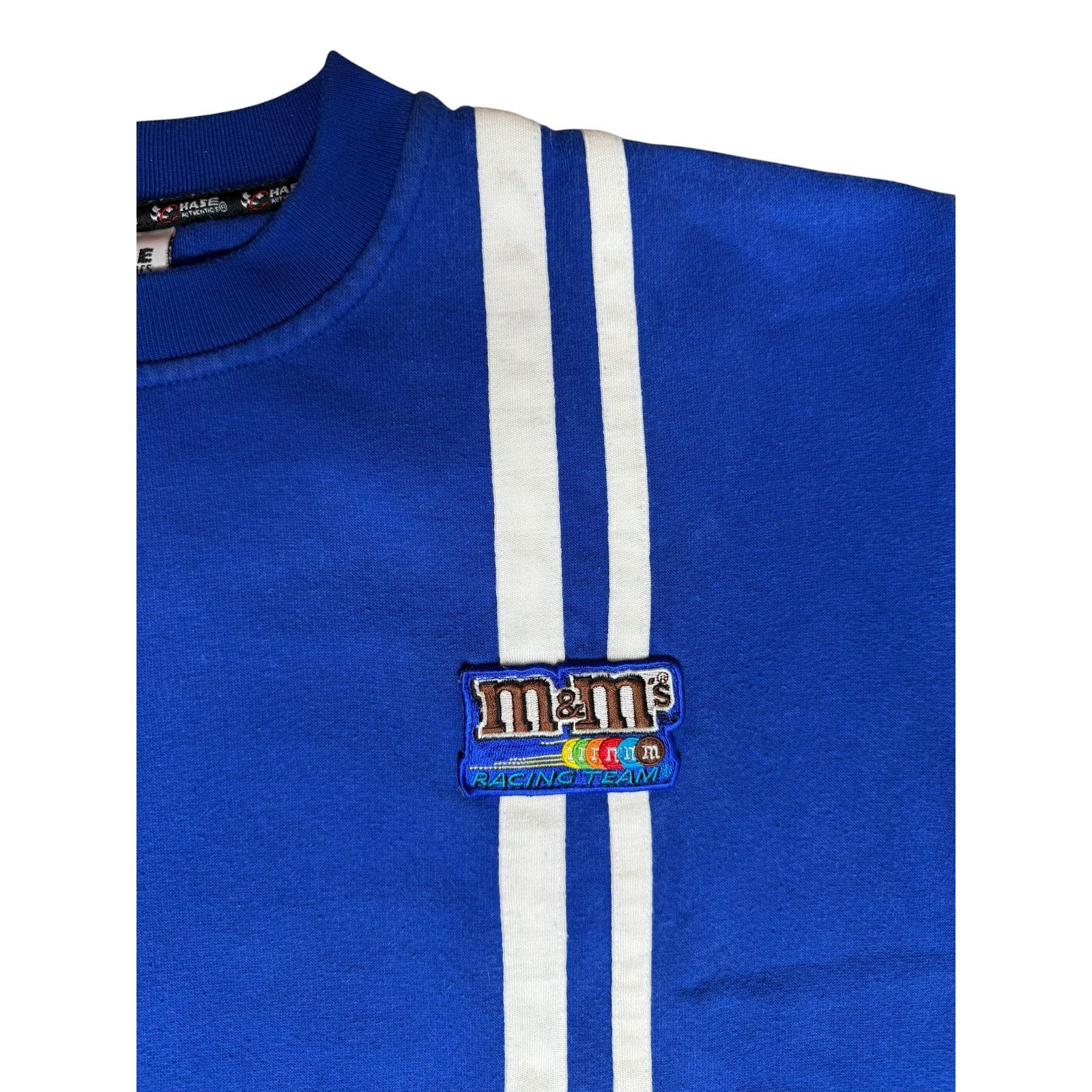 Chase Authentics × NASCAR × Vintage Vintage Chase Authentics Nascar M&Ms Racing Team Sweatshirt Size US M / EU 48-50 / 2 - 3 Thumbnail