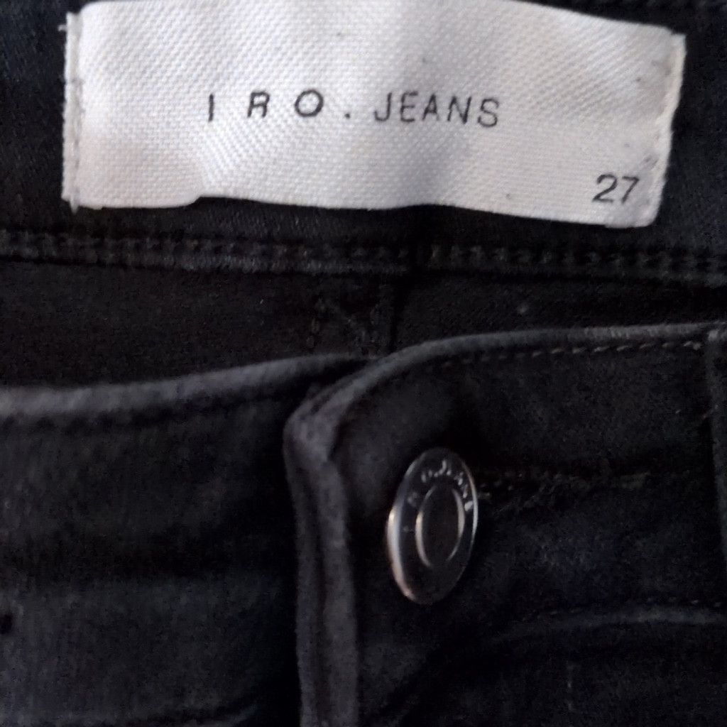 Iro Iro Black Skinny Jeans Size 27 Size 27" / US 4 / IT 40 - 3 Thumbnail