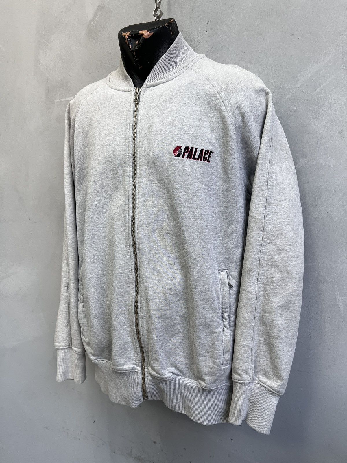 Palace Palace zip jakcet bomber big logo sweatshirt Size US L / EU 52-54 / 3 - 5 Thumbnail