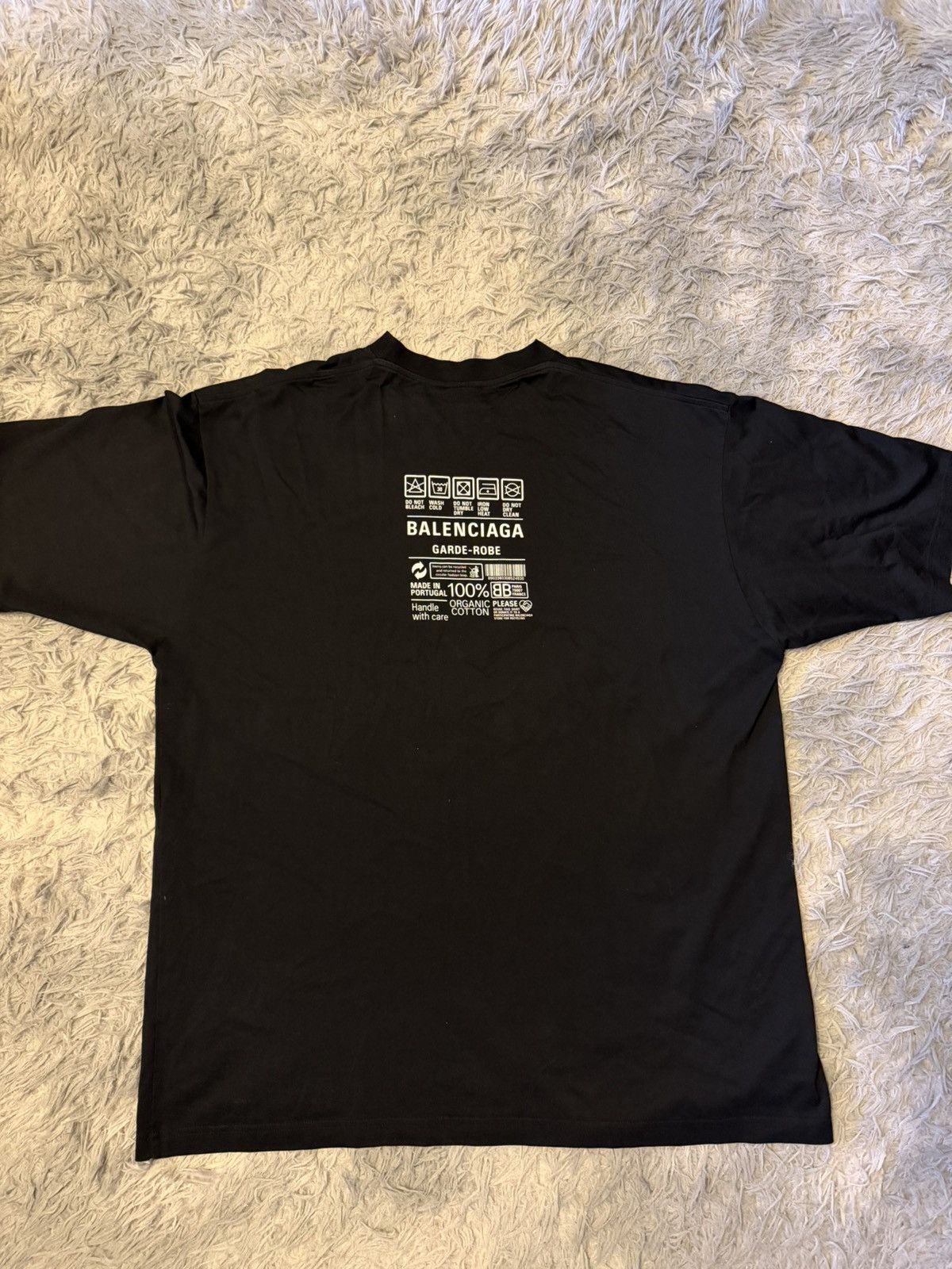 Balenciaga Balenciaga Garde Robe Care Tag Tee | Grailed