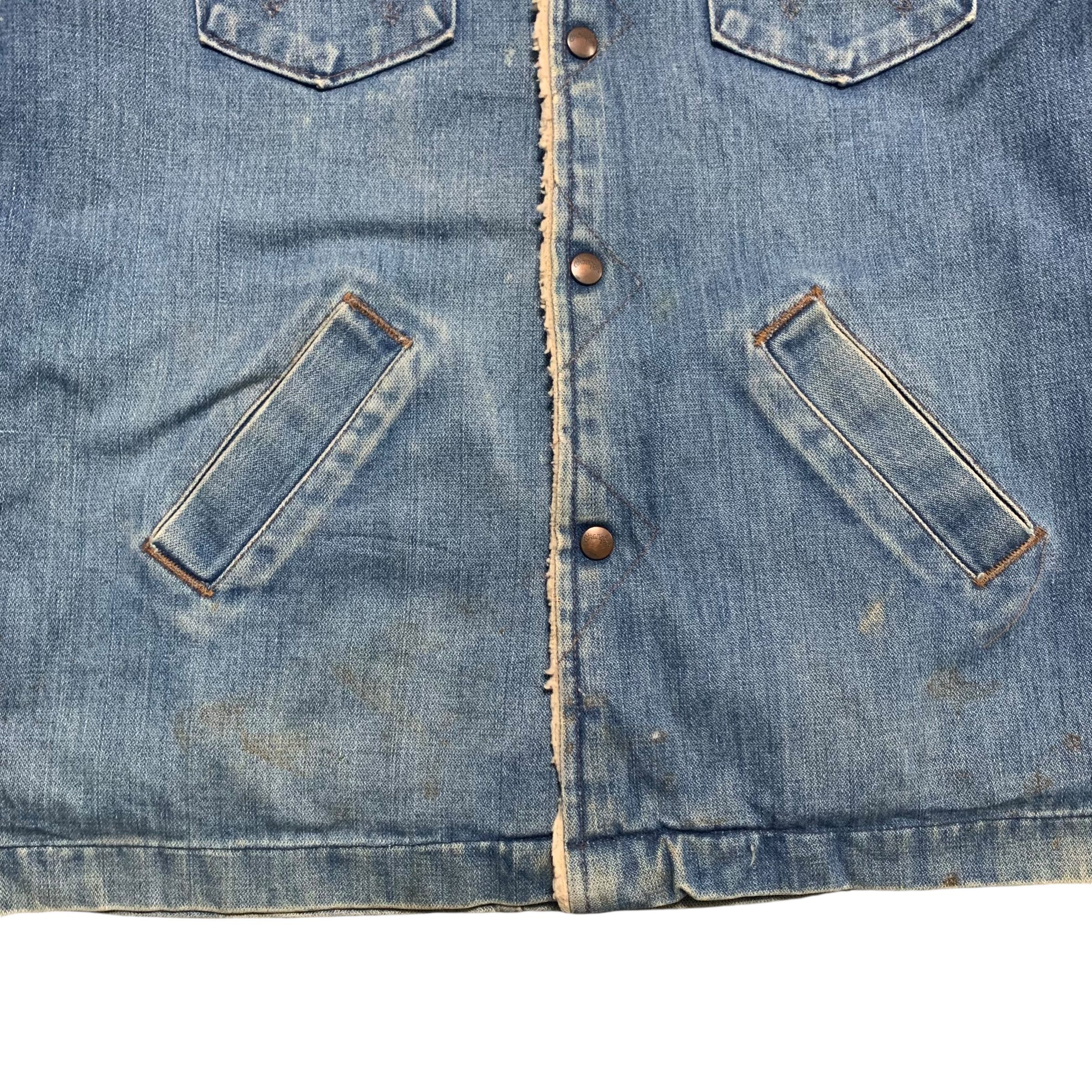 Vintage Vintage 70s Wrangler Denim Wrange Coat Size US L / EU 52-54 / 3 - 4 Thumbnail