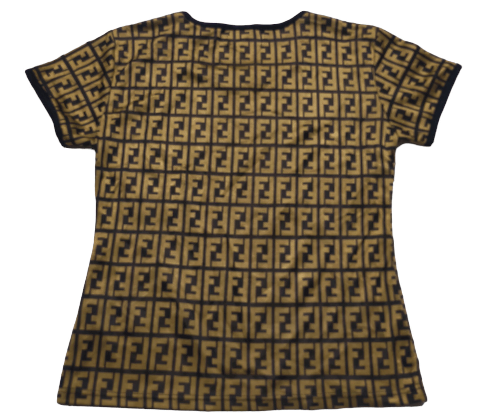 Fendi × Vintage 🔥OFFER ME ! VINTAGE FENDI MONOGRAM T-SHIRT Size M / US 6-8 / IT 42-44 - 2 Thumbnail