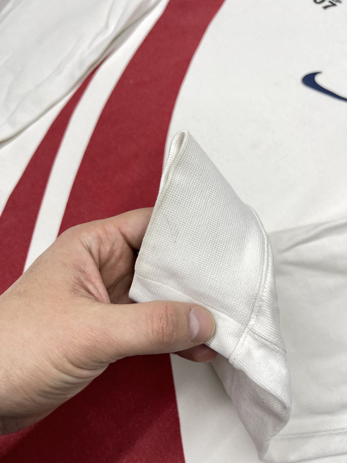 Nike Vintage Nike England Rugby World Cup 2007 Long Sleeve Polo Size US M / EU 48-50 / 2 - 12 Thumbnail