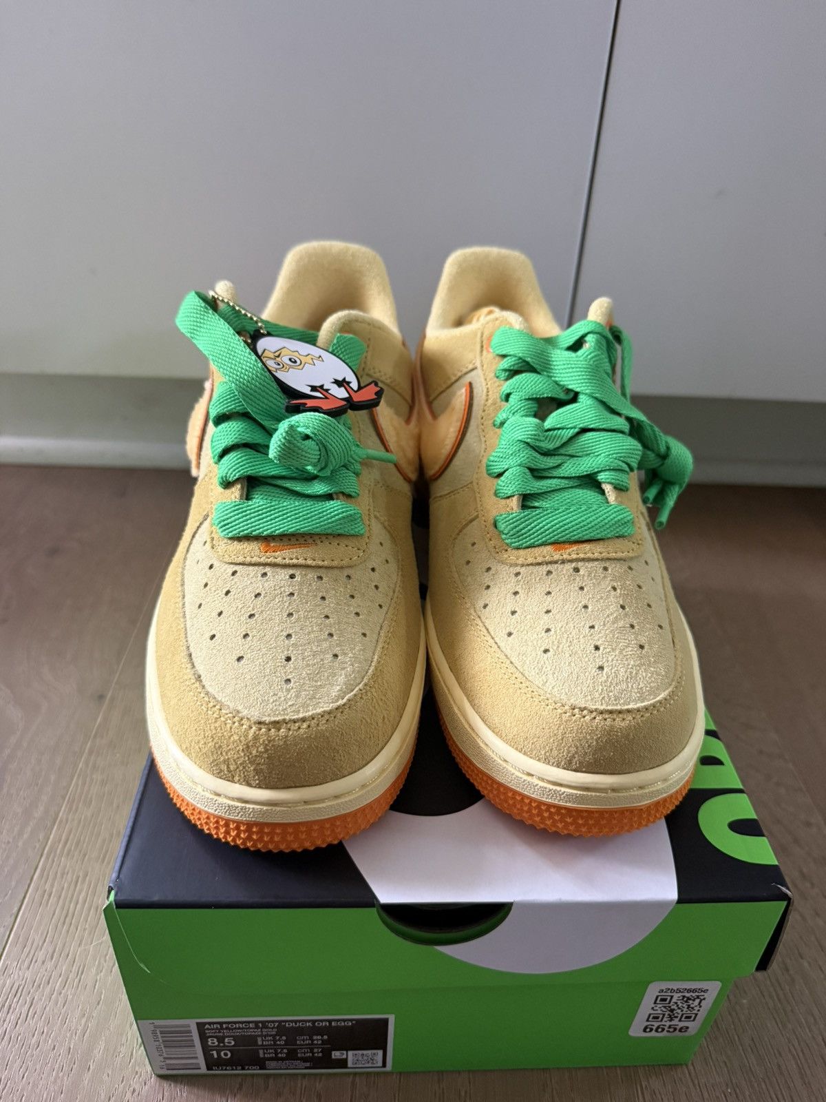Nike Nike Air Force 1 DOAF Oregon 'Duck or Egg' PE Size 8.5 Size US 8.5 / EU 41-42 - 2 Thumbnail