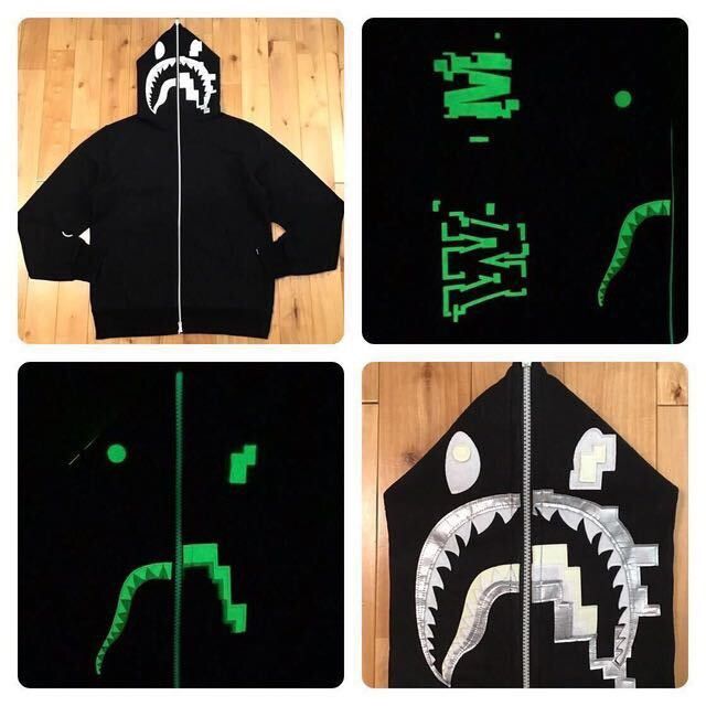 Bape BAPE X LIBERTY WALK KATO S15 SHARK FULL ZIP HOODIE | Grailed