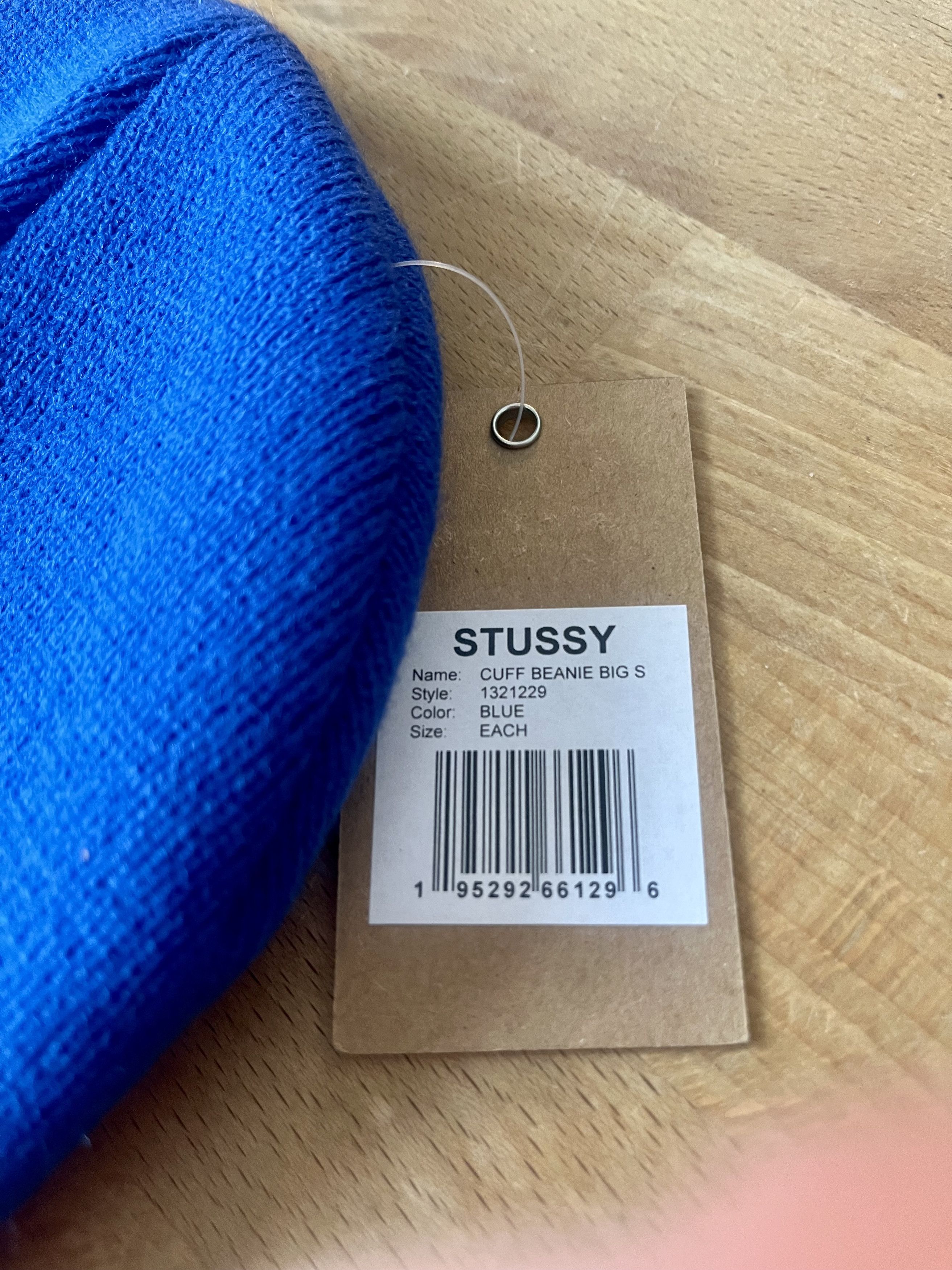 Stussy beanie hat cap muts bonnet retro stussy japan new Size ONE SIZE - 3 Thumbnail