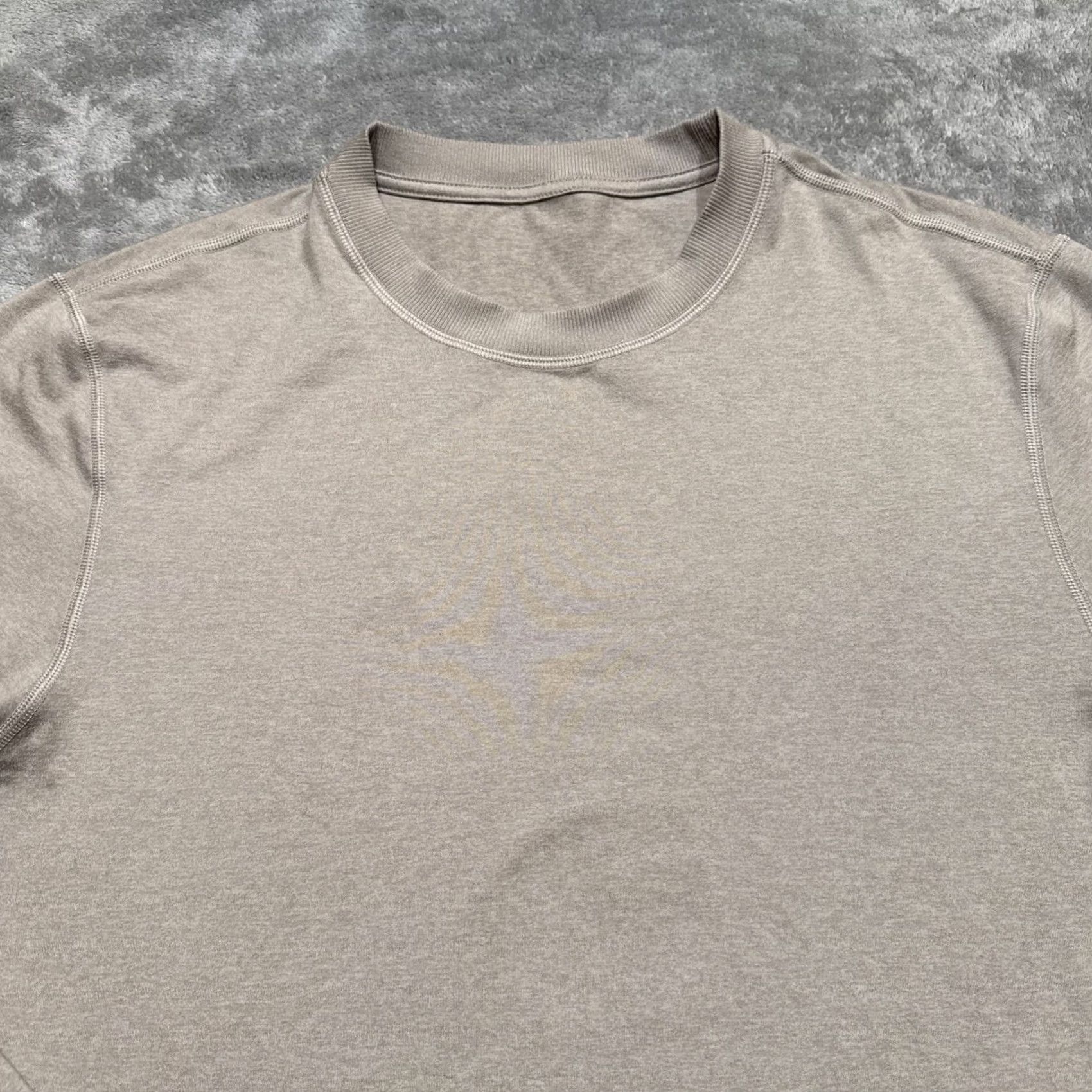 Vuori Vuori Ponto Performance Crew Mens Large Dark Salt Beige Heathered Pullover V224 Size US L / EU 52-54 / 3 - 2 Thumbnail