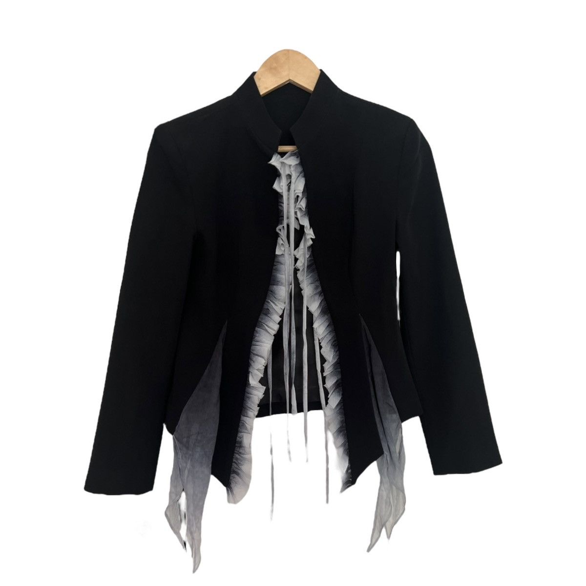 Japanese Brand Ruffle frill blazer Size M / US 6-8 / IT 42-44 - 1 Thumbnail