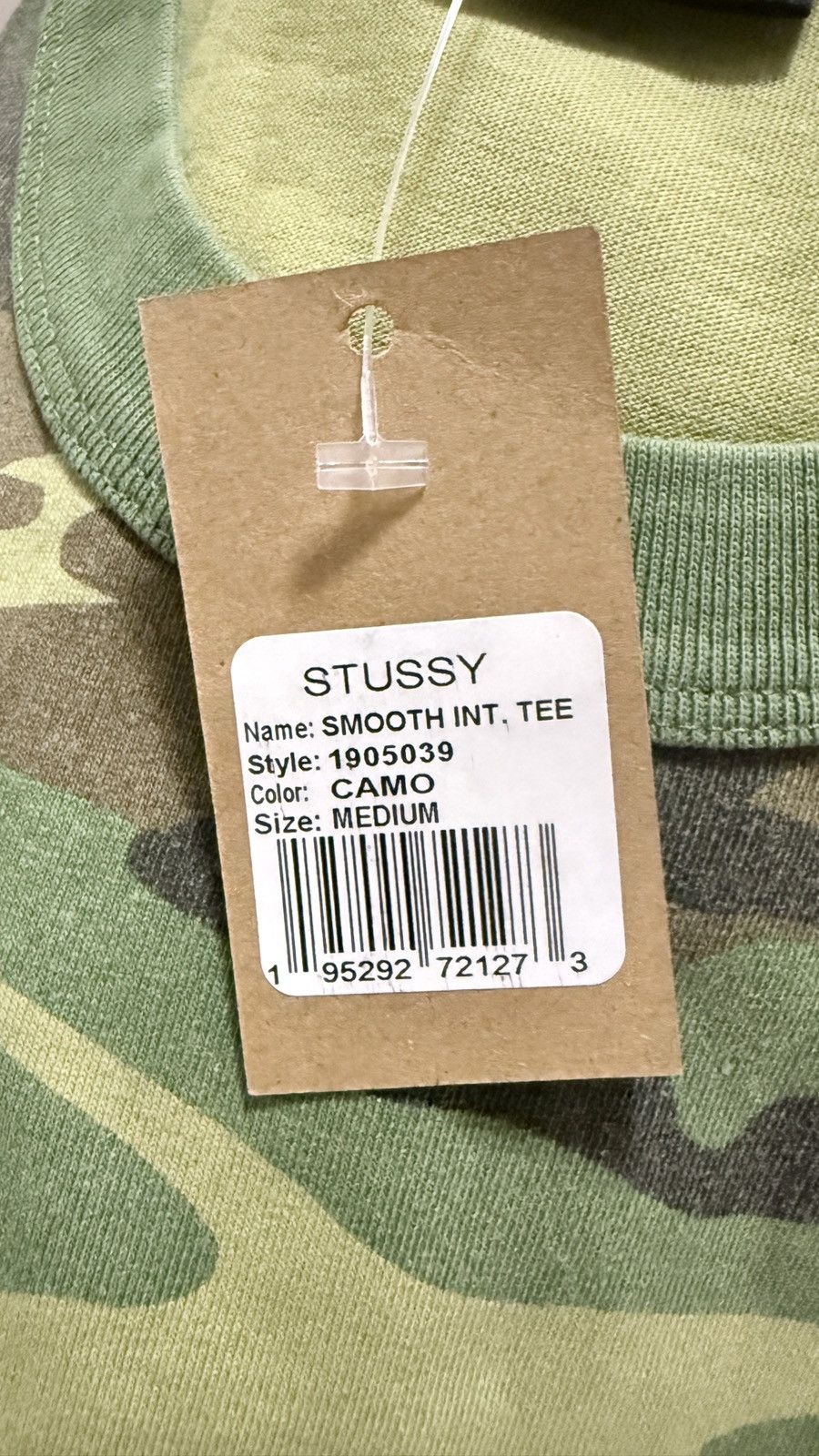 Stussy Stussy Smooth International Tee – Camo – Size M – NWT