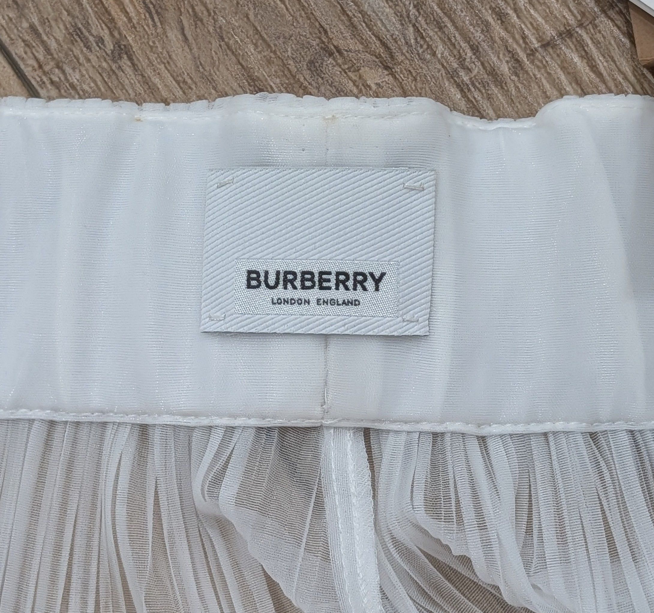 Burberry Burberry Marine Sketch Sheer Shorts White Small Size US 30 / EU 46 - 4 Thumbnail