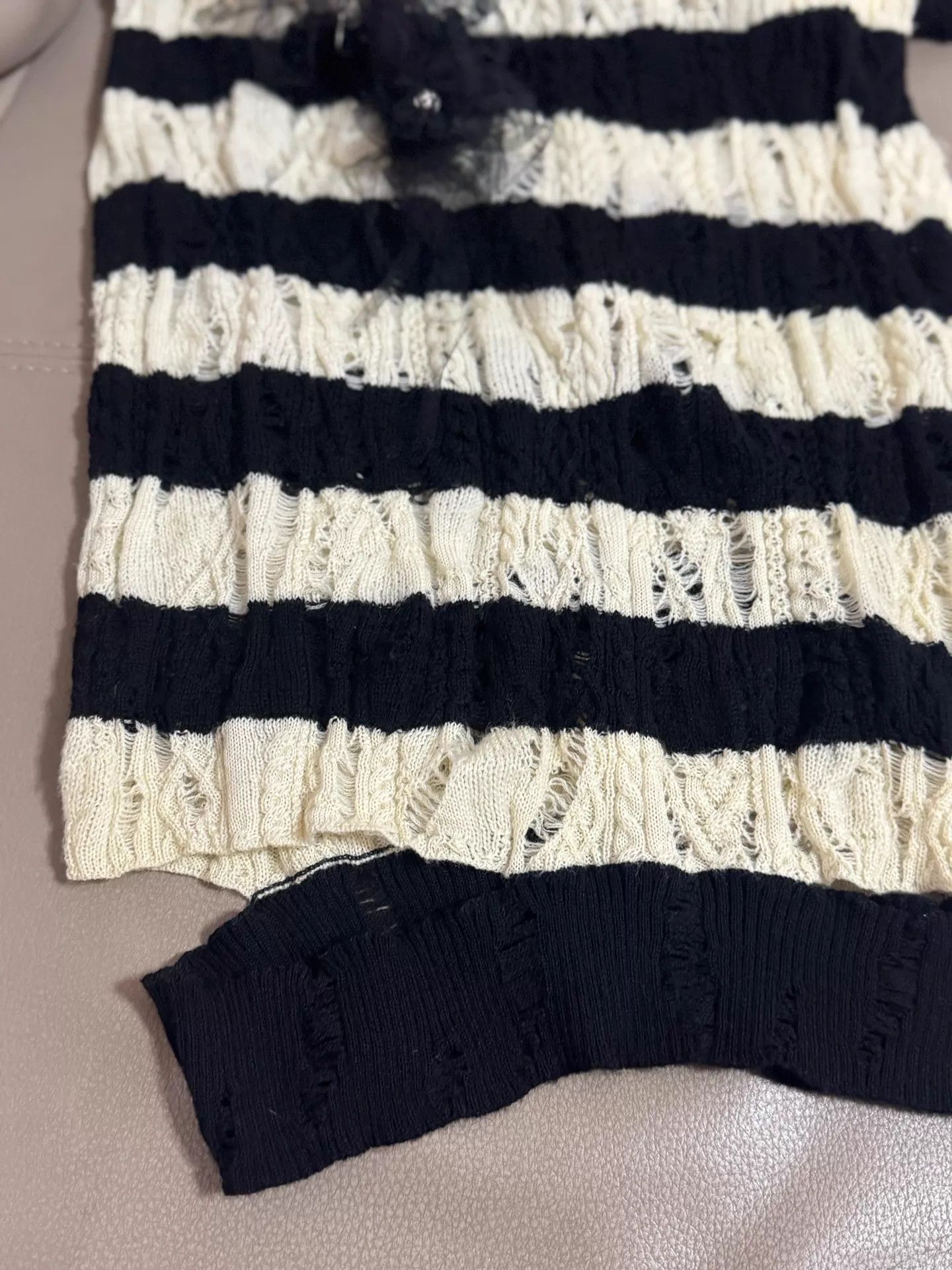 Comme des Garcons TaoComme des Garcons 2010ss Knit Vest Dress S Near New Size S / US 4 / IT 40 - 6 Thumbnail