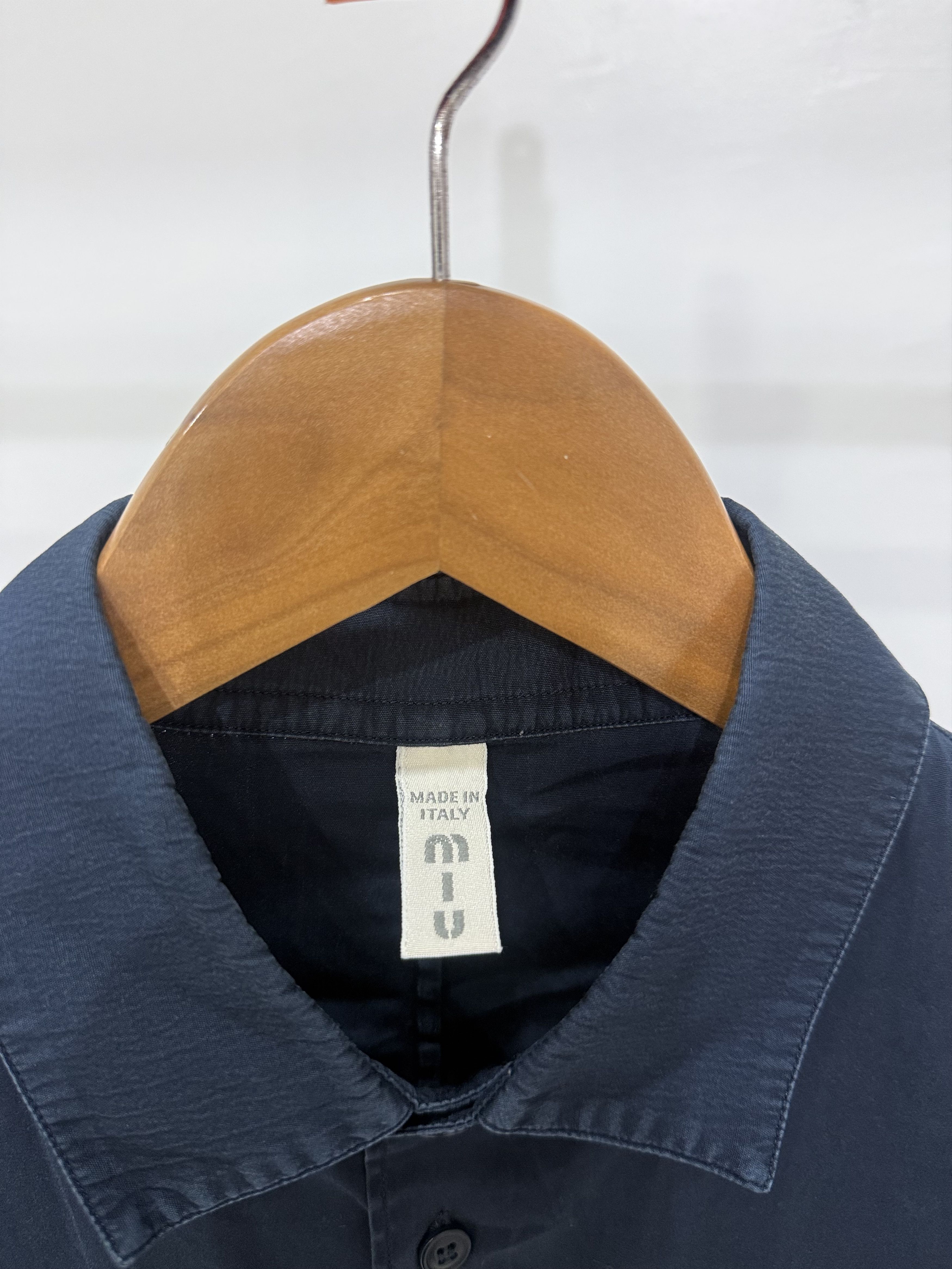 Miu Miu Miu Miu - 1999-2000s 3D Chest Pocket Shirt Size US M / EU 48-50 / 2 - 4 Thumbnail