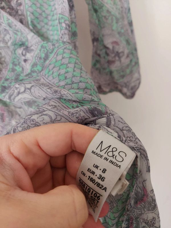 Indigo Indigo vintage sheer top 8 Size S / US 4 / IT 40 - 4 Thumbnail